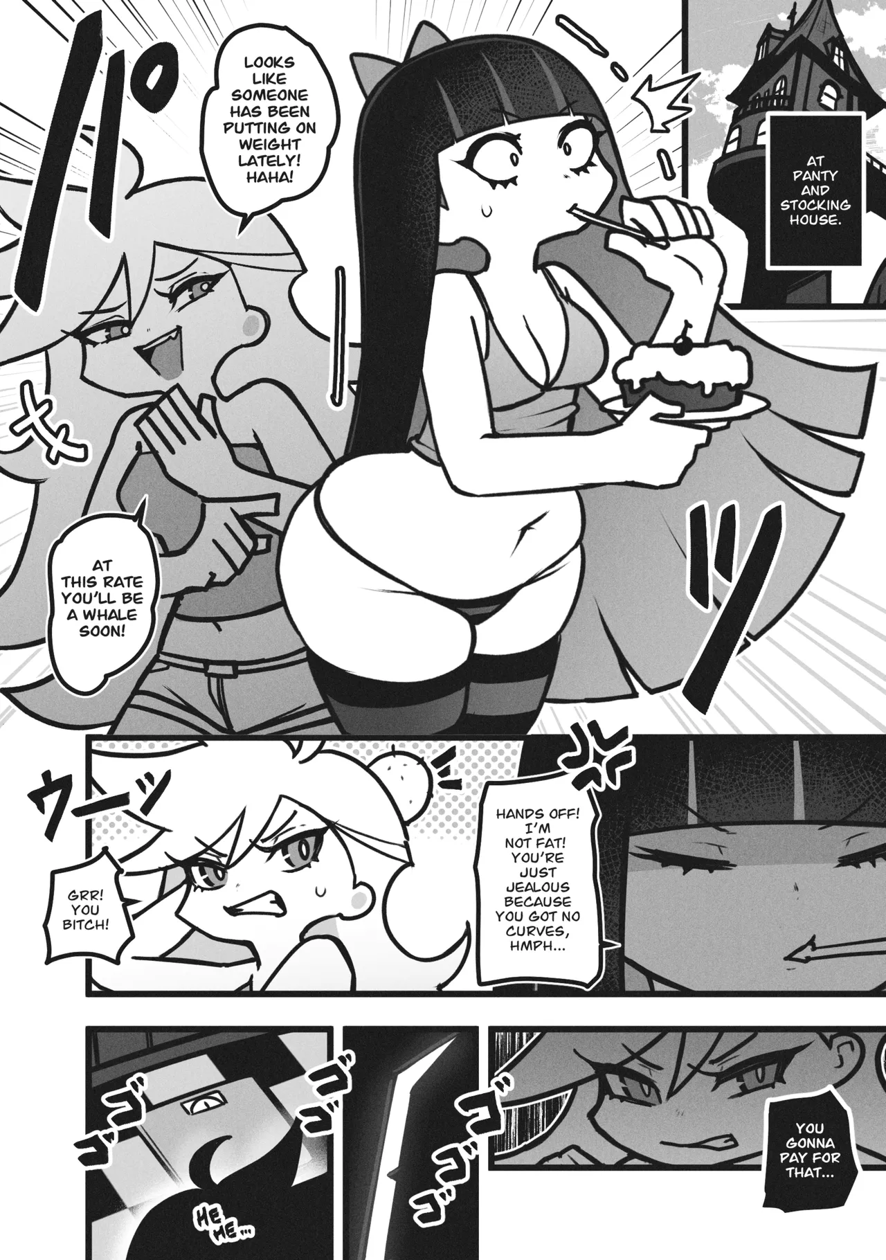 The Diet Syndrome[Panty and Stockings WG Doushinjin] Page 2