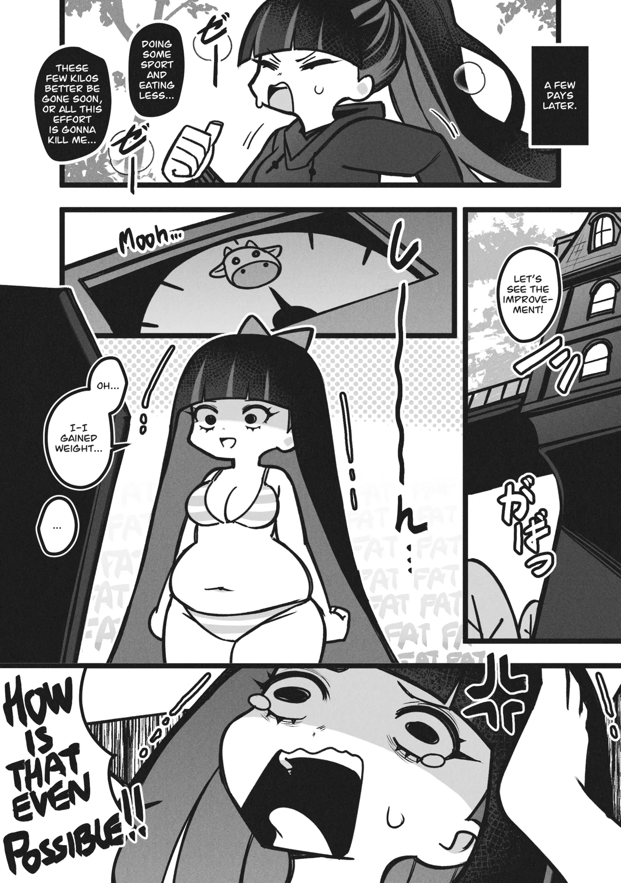 The Diet Syndrome[Panty and Stockings WG Doushinjin] Page 4