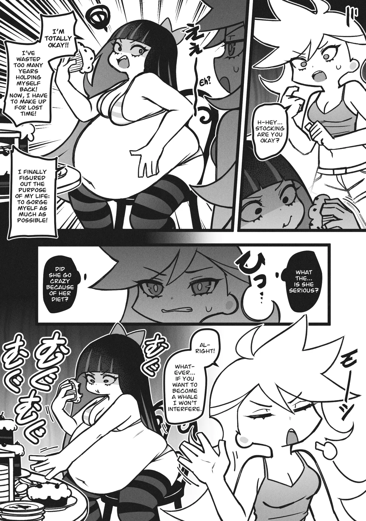 The Diet Syndrome[Panty and Stockings WG Doushinjin] Page 6