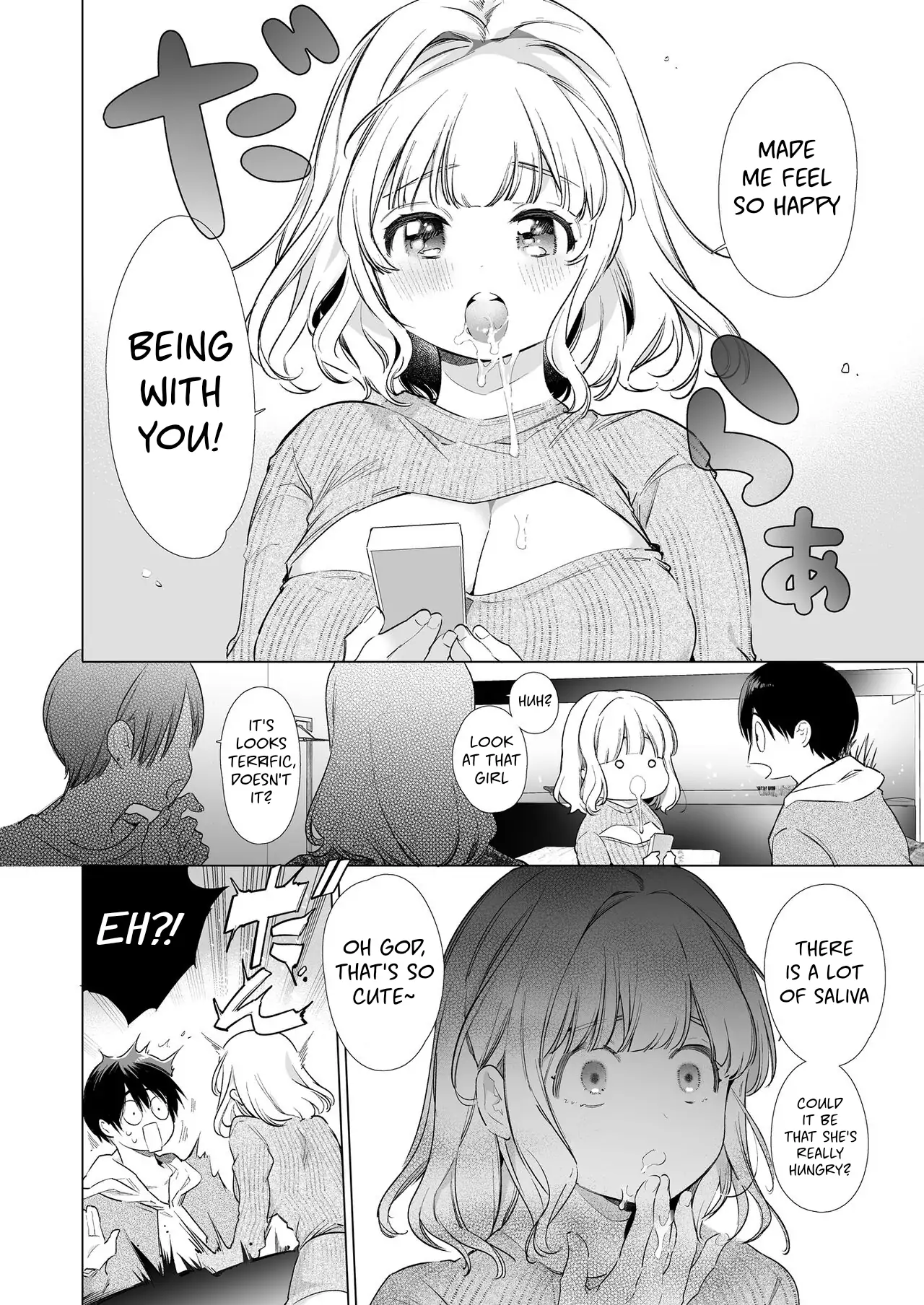 [diletta (Yamamoto Tomomitsu)]Boku no Kanojo wa Yodare ga Oosugiru | My Girlfriend Drools Too Much[English] Page 10