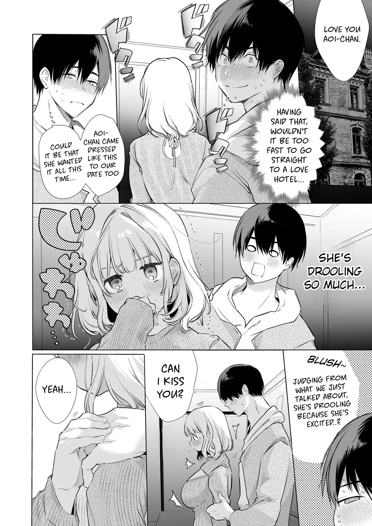 [diletta (Yamamoto Tomomitsu)]Boku no Kanojo wa Yodare ga Oosugiru | My Girlfriend Drools Too Much[English] Page 14