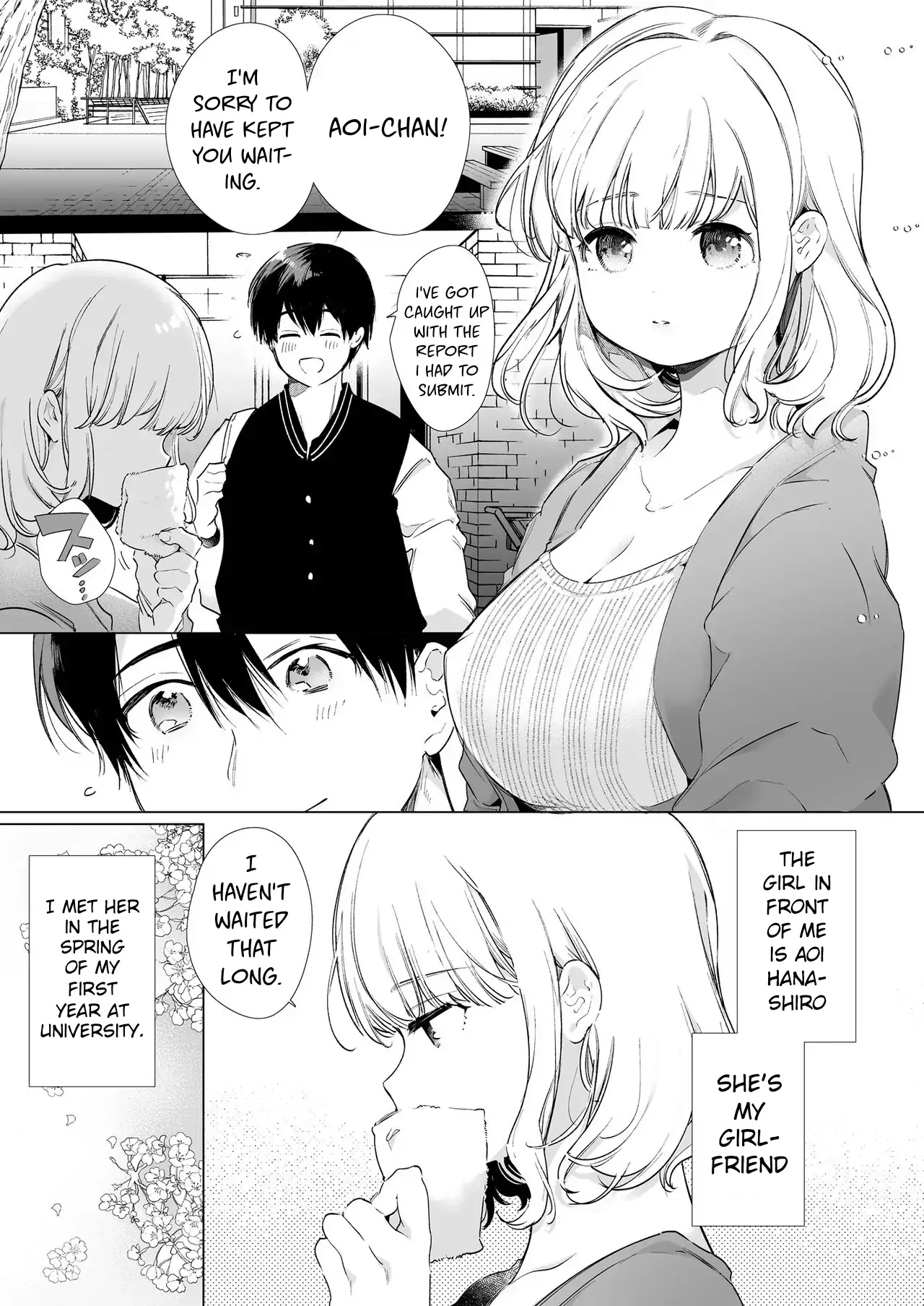[diletta (Yamamoto Tomomitsu)]Boku no Kanojo wa Yodare ga Oosugiru | My Girlfriend Drools Too Much[English] Page 3