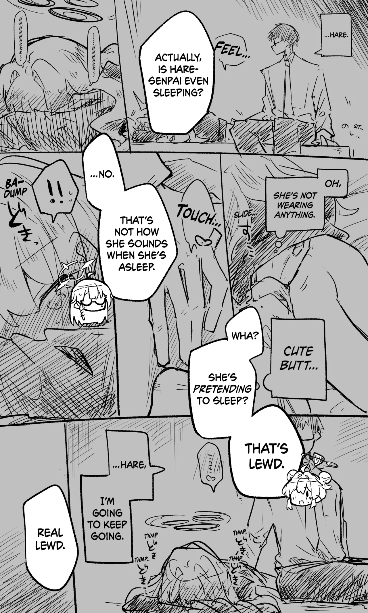 [Nekko]Hare Koukaibun + Short Manga + Omake(Blue Archive) [English] Page 13
