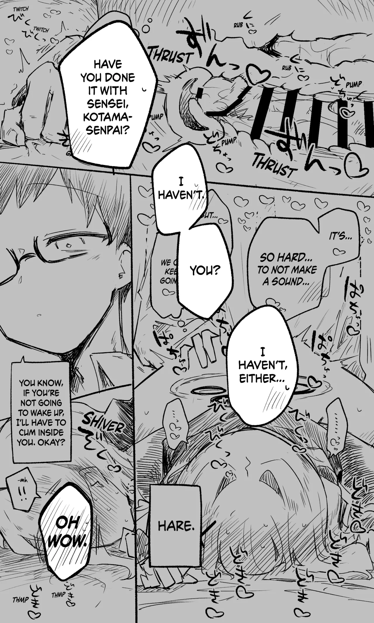 [Nekko]Hare Koukaibun + Short Manga + Omake(Blue Archive) [English] Page 15