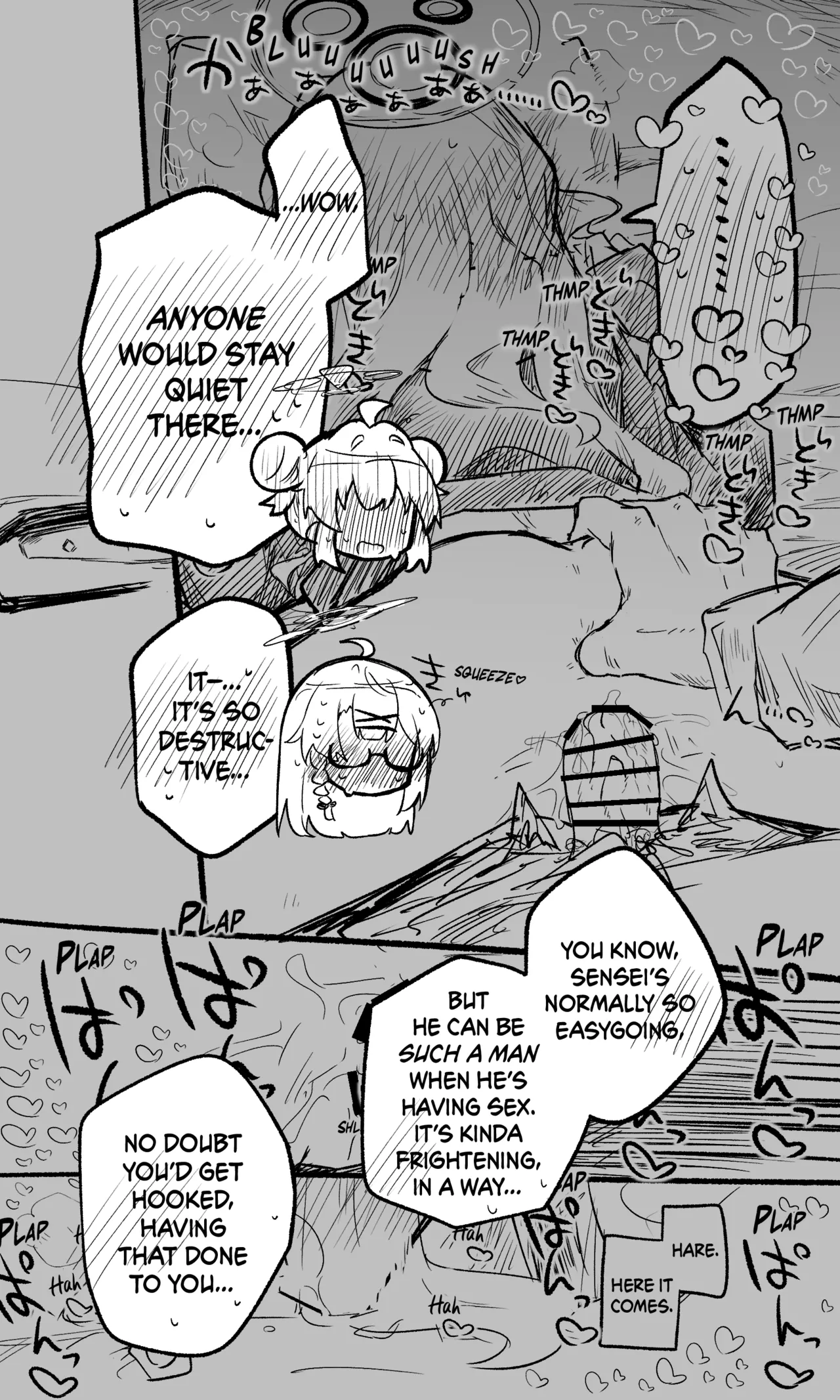 [Nekko]Hare Koukaibun + Short Manga + Omake(Blue Archive) [English] Page 16