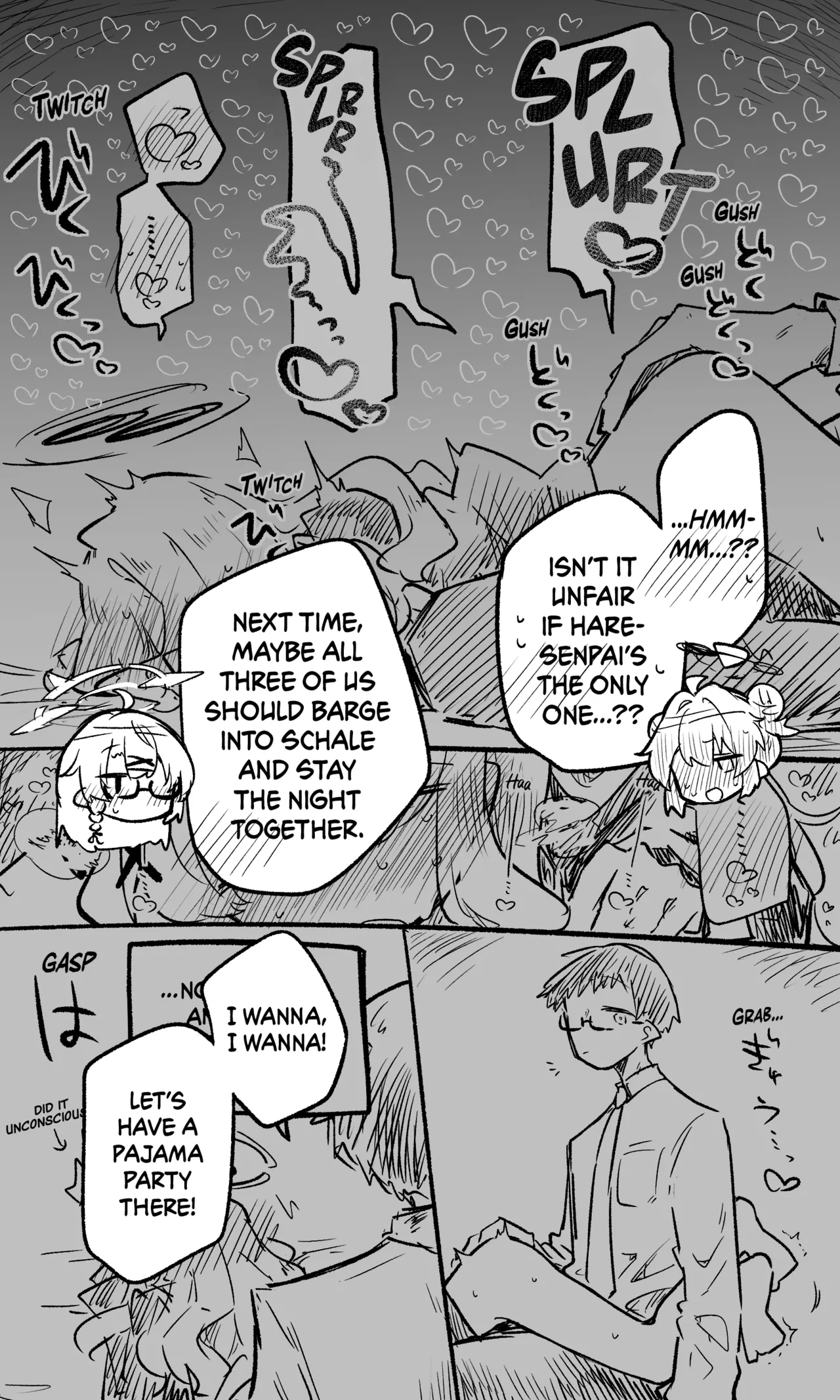 [Nekko]Hare Koukaibun + Short Manga + Omake(Blue Archive) [English] Page 17