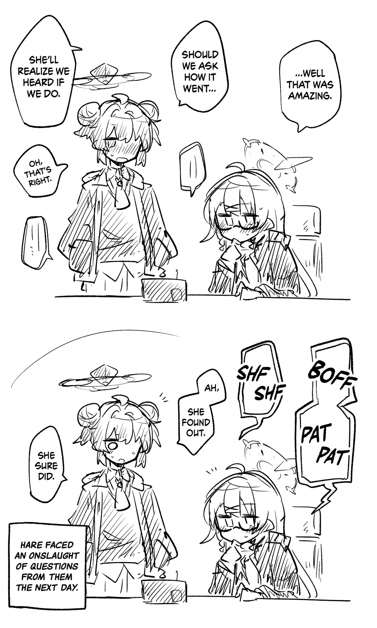 [Nekko]Hare Koukaibun + Short Manga + Omake(Blue Archive) [English] Page 18