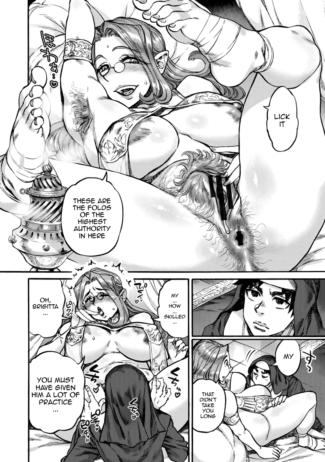 [Ameyama Denshin]Seiinbo Birgitta - Holy lewd mother Birgitta Ch. 1-9[English] {Doujins.com} [Digital] Page 109