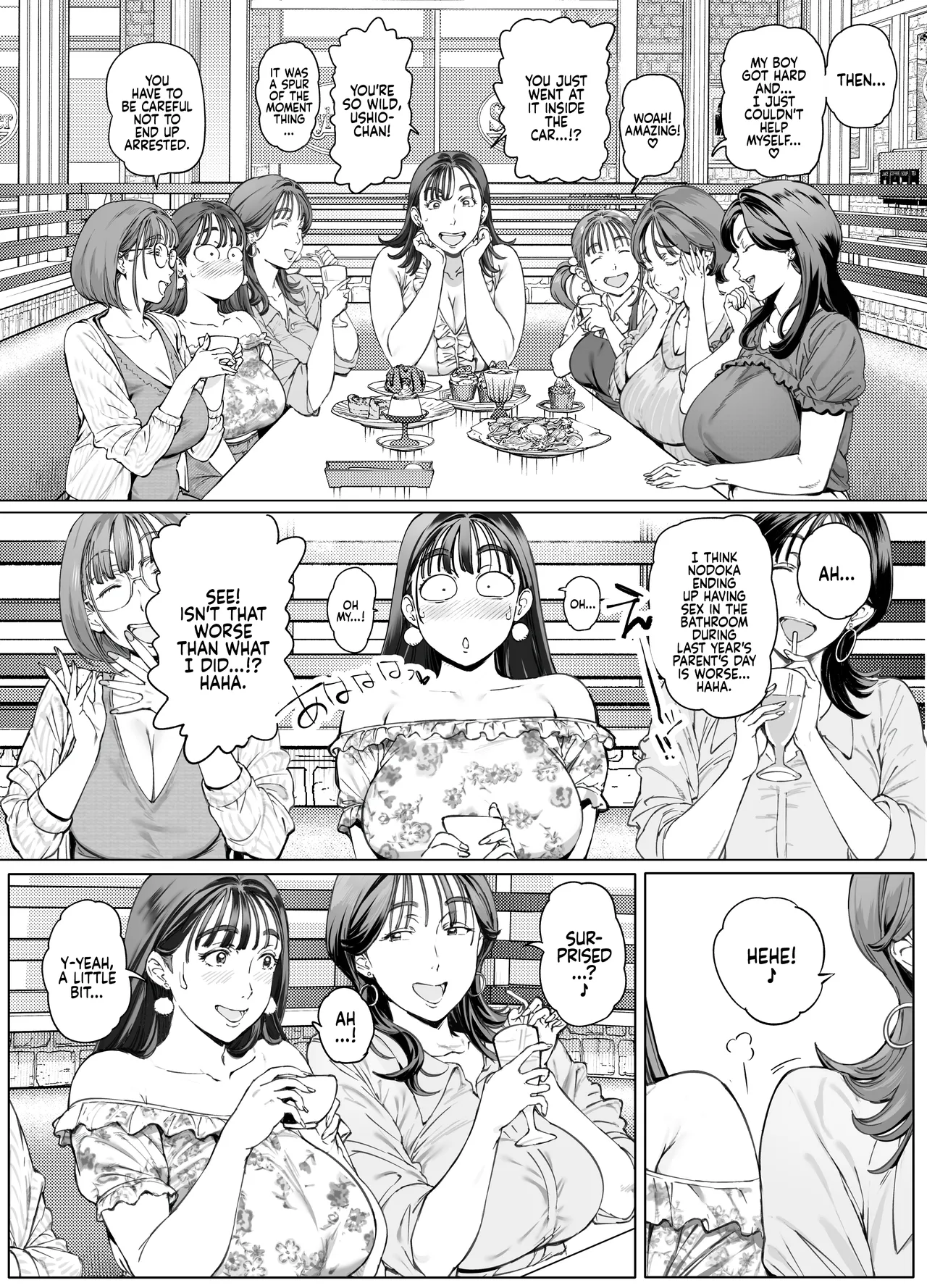 [Vadass (Oltlo)]Dekiai Kansatsu Nikki 2 Mama Tomo Minna de Hamedori Daiundoukai!  | A Doting Mother’s Observation Diary 2: Mommy's Friend's Sports Festival Sex Tape[English] [Coffedrug] [Digital] Page 8