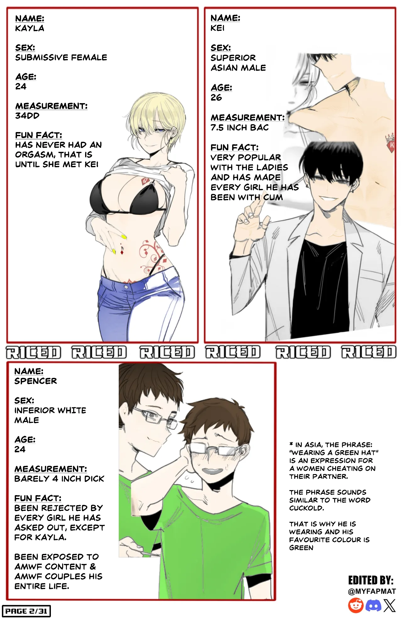 I Told My Loving Wife About My AMWF Fetish And Lost Her To Our BAC BULL  [Ratatatat74 - Edit] RICED HENTAI Page 2