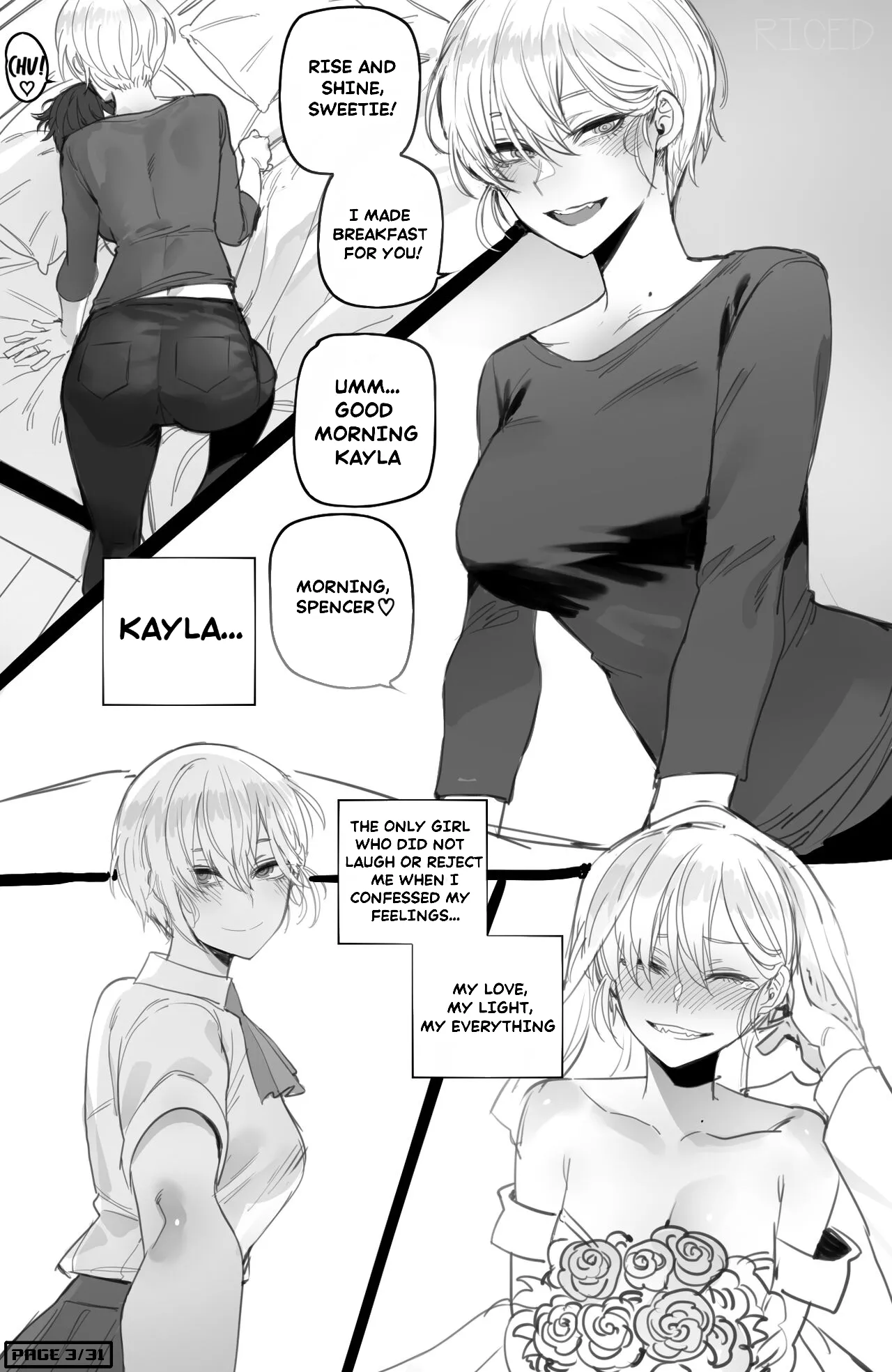 I Told My Loving Wife About My AMWF Fetish And Lost Her To Our BAC BULL  [Ratatatat74 - Edit] RICED HENTAI Page 3