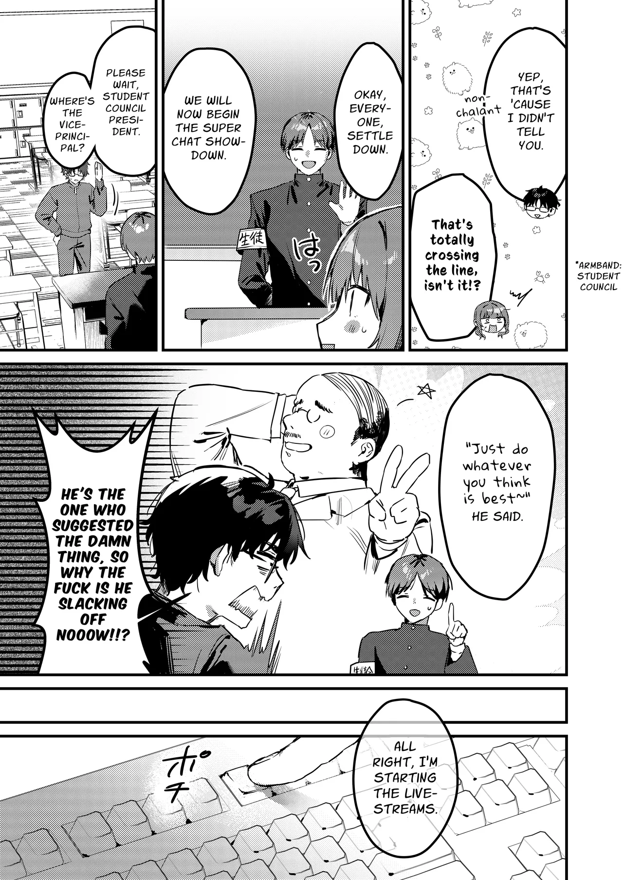 [P&I (ouno)]Watashi ga Haishin de Porori Shichau tte Uso Desu yo ne!? | It's Not True That My Breasts Will Be Exposed During The Live Stream, Right!?[English] [Cunny Garden] Page 10