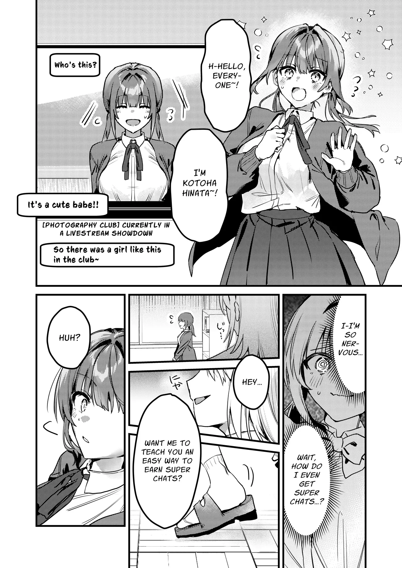 [P&I (ouno)]Watashi ga Haishin de Porori Shichau tte Uso Desu yo ne!? | It's Not True That My Breasts Will Be Exposed During The Live Stream, Right!?[English] [Cunny Garden] Page 11