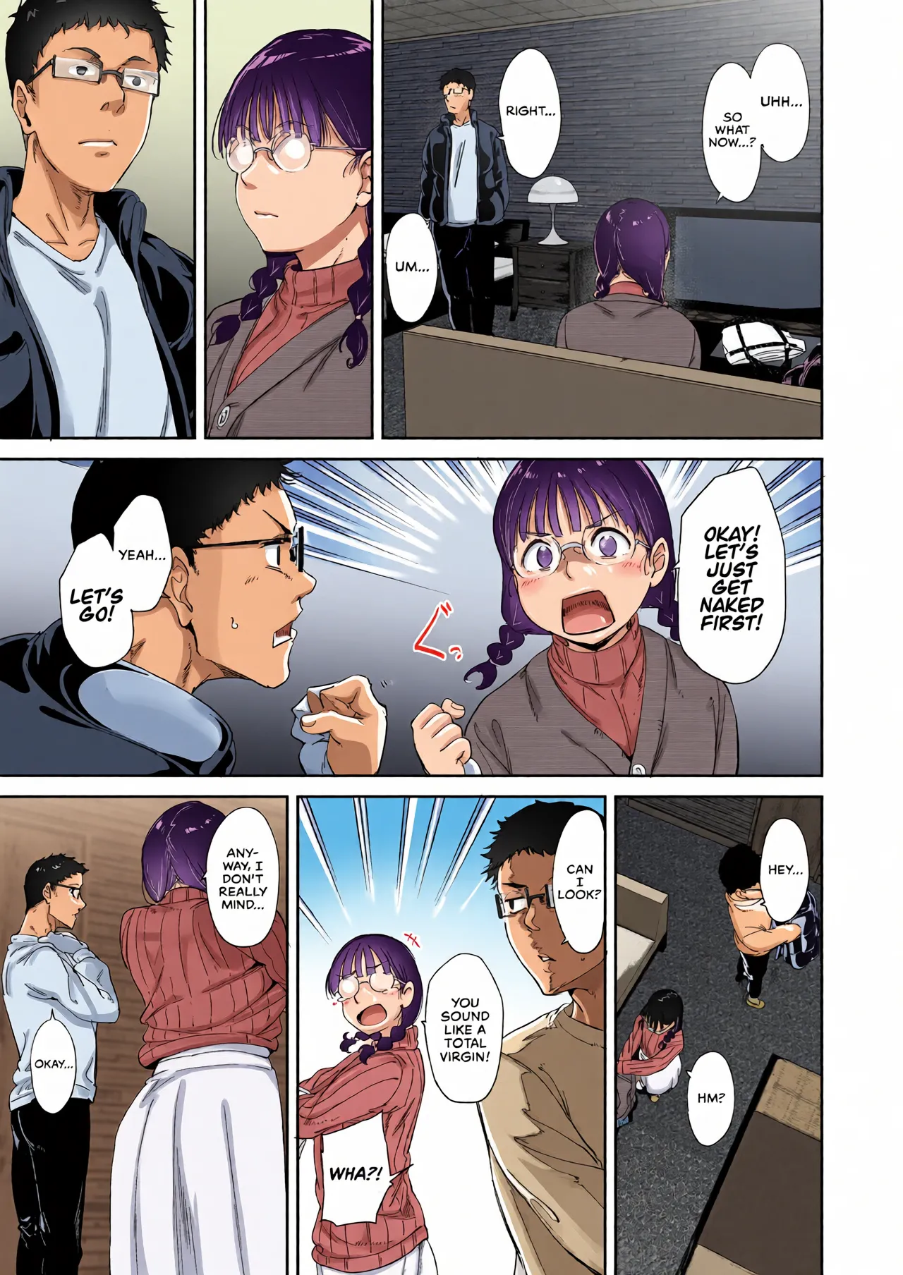 Otaku Tomodachi to no Sex wa Saikou ni Kimochi Ii | Sex with Your Otaku Friend is Mindblowing[English] [LumaNH] [Digital] [AI Colored] Page 13