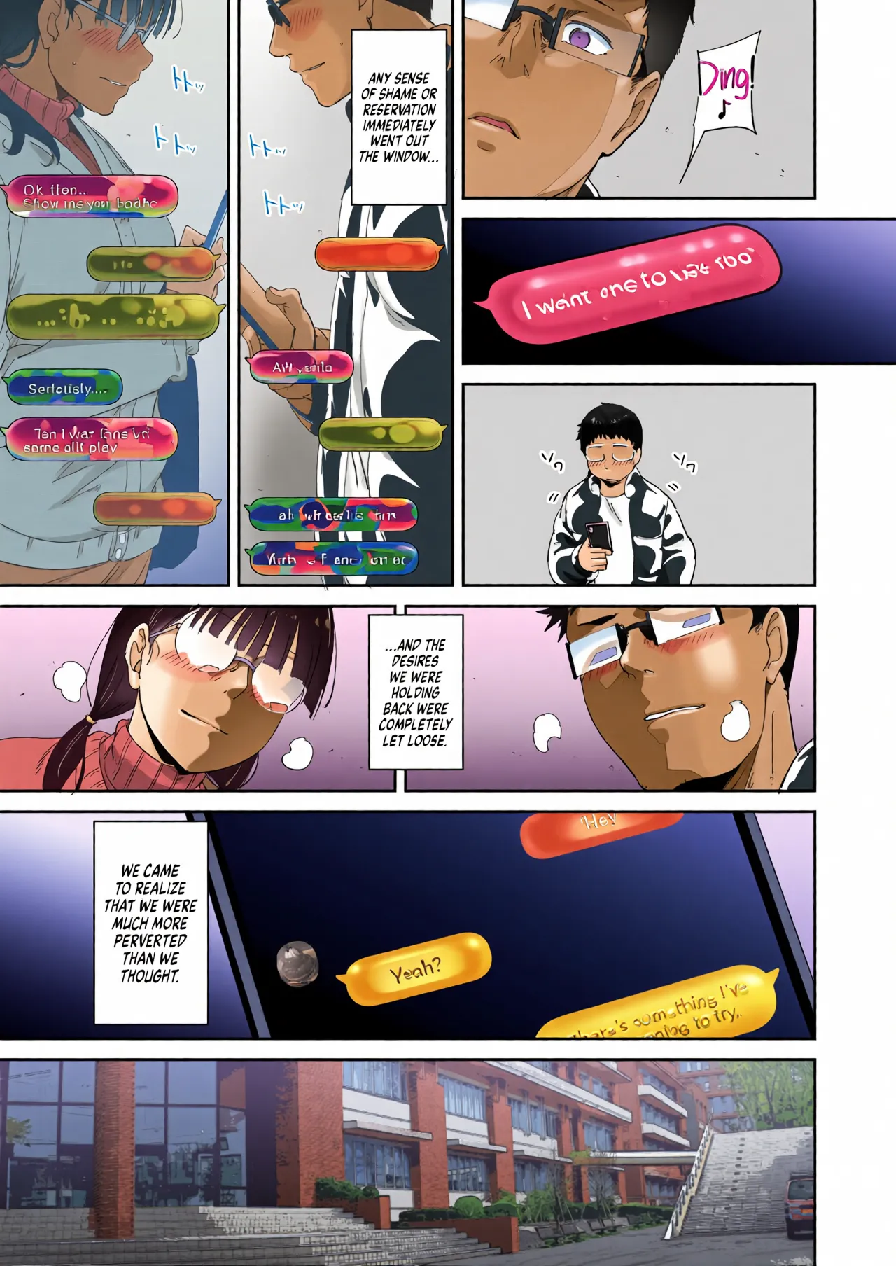 Otaku Tomodachi to no Sex wa Saikou ni Kimochi Ii | Sex with Your Otaku Friend is Mindblowing[English] [LumaNH] [Digital] [AI Colored] Page 35