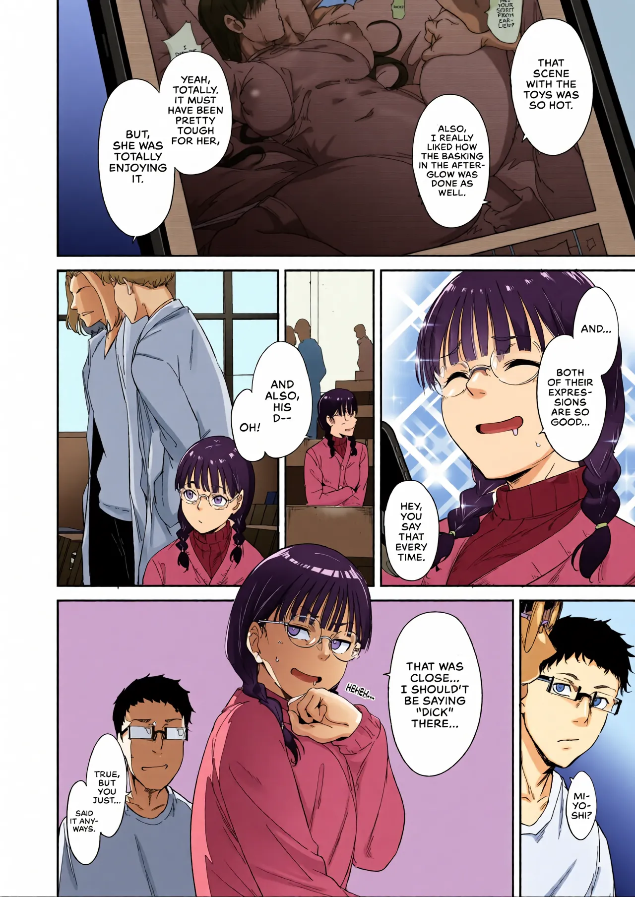Otaku Tomodachi to no Sex wa Saikou ni Kimochi Ii | Sex with Your Otaku Friend is Mindblowing[English] [LumaNH] [Digital] [AI Colored] Page 4