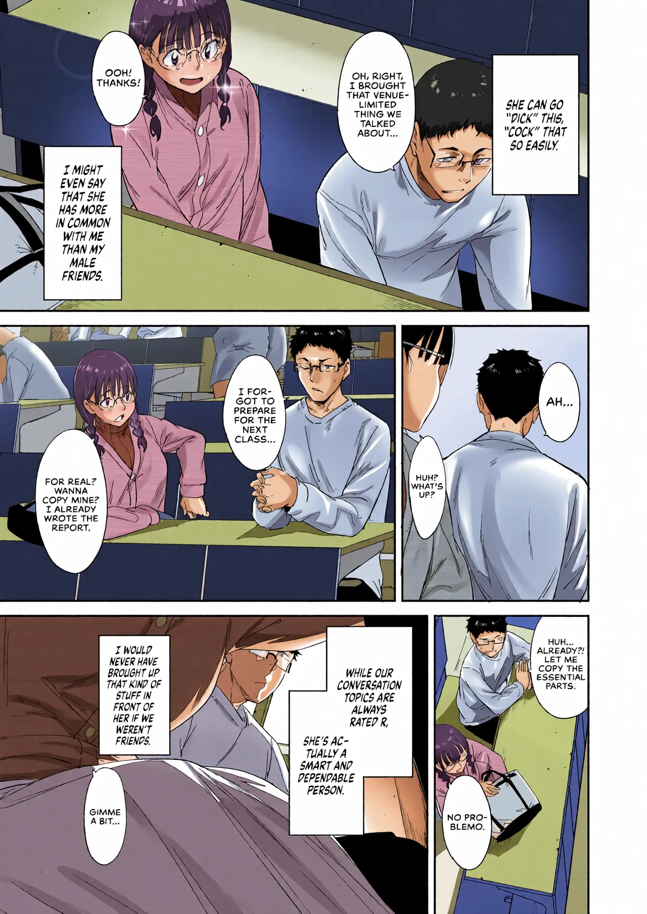 Otaku Tomodachi to no Sex wa Saikou ni Kimochi Ii | Sex with Your Otaku Friend is Mindblowing[English] [LumaNH] [Digital] [AI Colored] Page 5