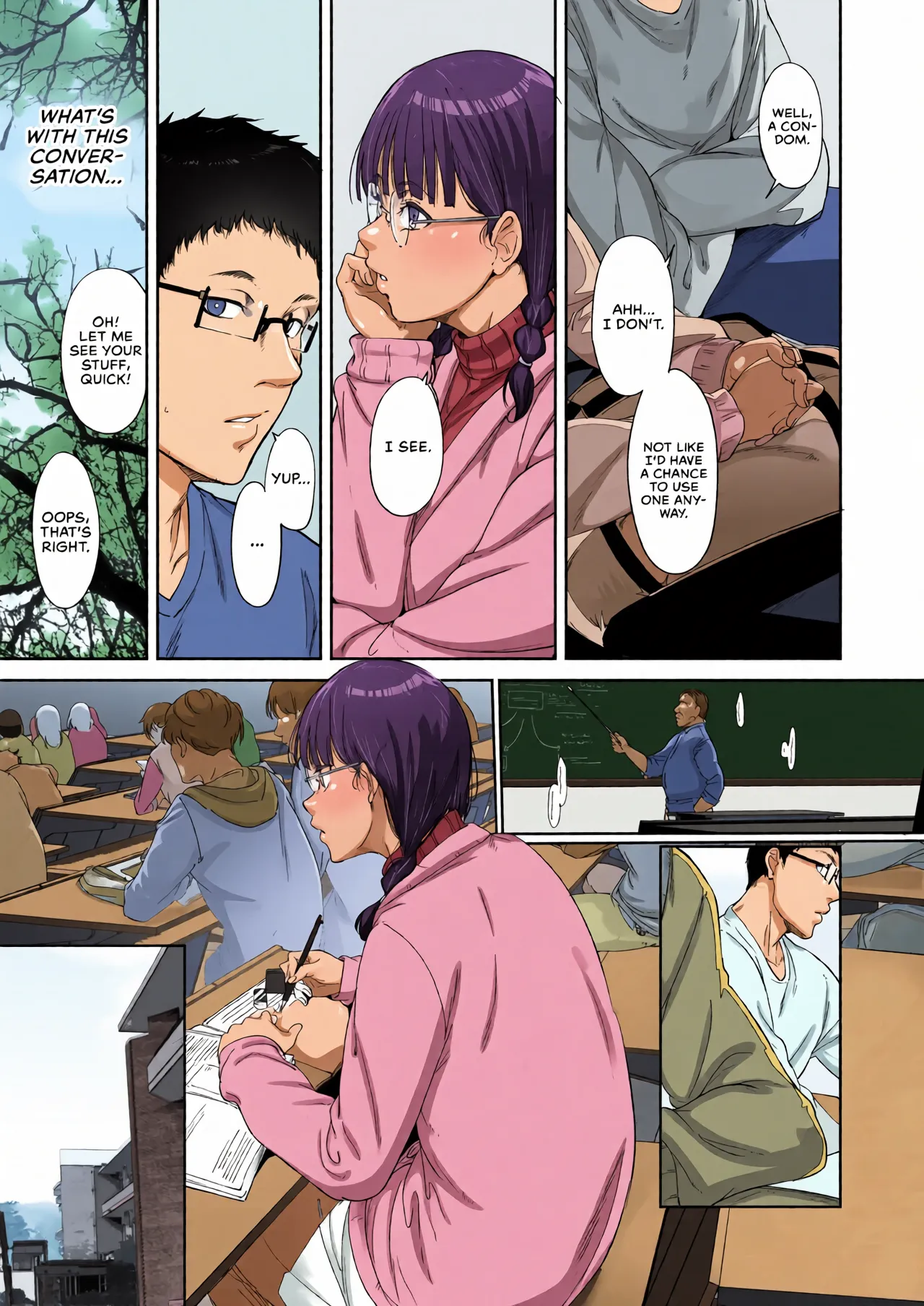 Otaku Tomodachi to no Sex wa Saikou ni Kimochi Ii | Sex with Your Otaku Friend is Mindblowing[English] [LumaNH] [Digital] [AI Colored] Page 9