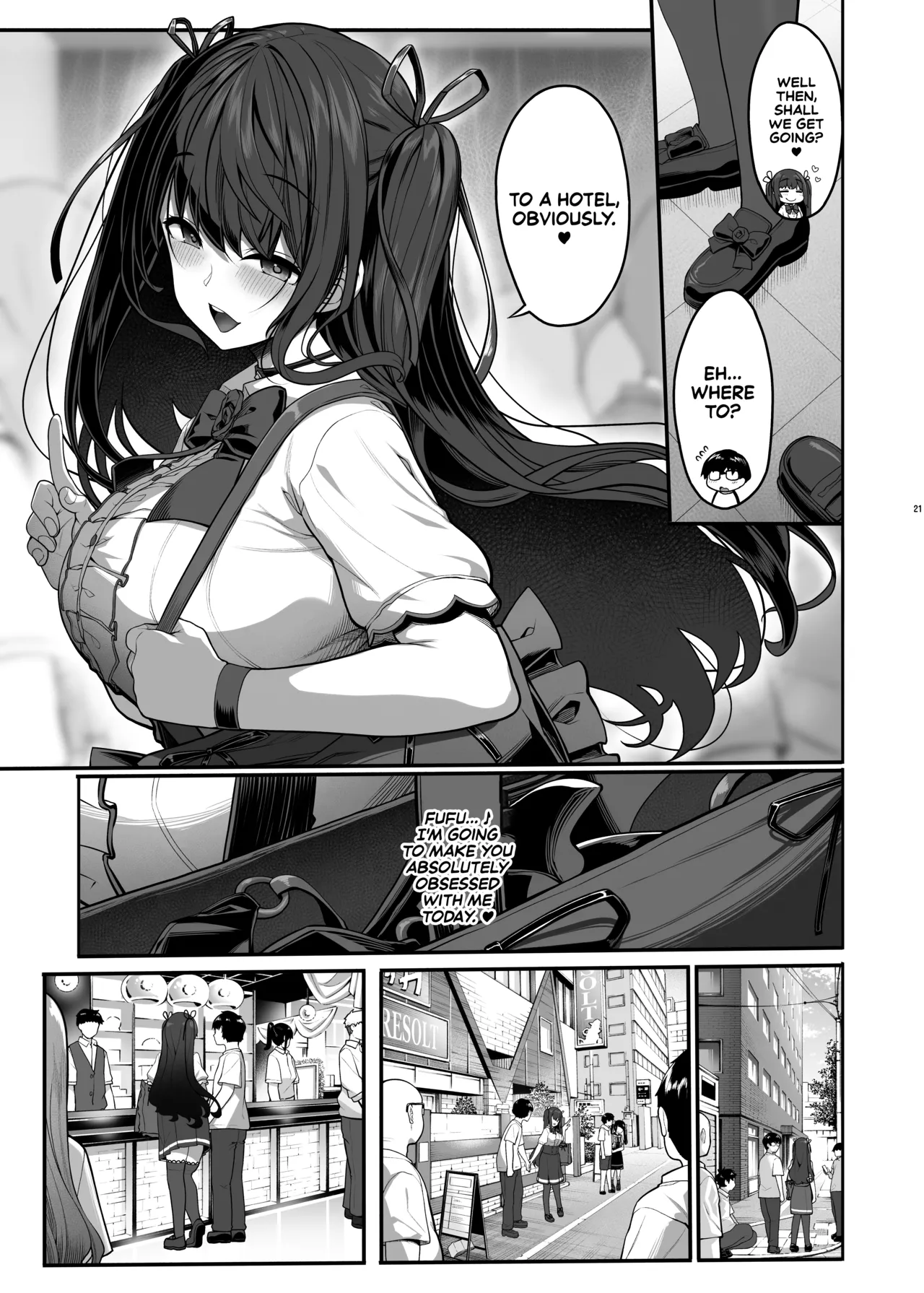 [Kirintei (Kirin Kakeru)]Ayatsuki Amane wa Sugao o Kakushite Koi o Suru | Ayatsuki Amane Hides Her True Self to Fall in Love[English] [Castle TL] [Digital] Page 20