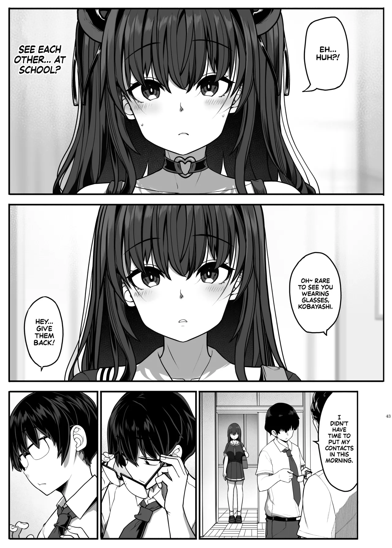 [Kirintei (Kirin Kakeru)]Ayatsuki Amane wa Sugao o Kakushite Koi o Suru | Ayatsuki Amane Hides Her True Self to Fall in Love[English] [Castle TL] [Digital] Page 42