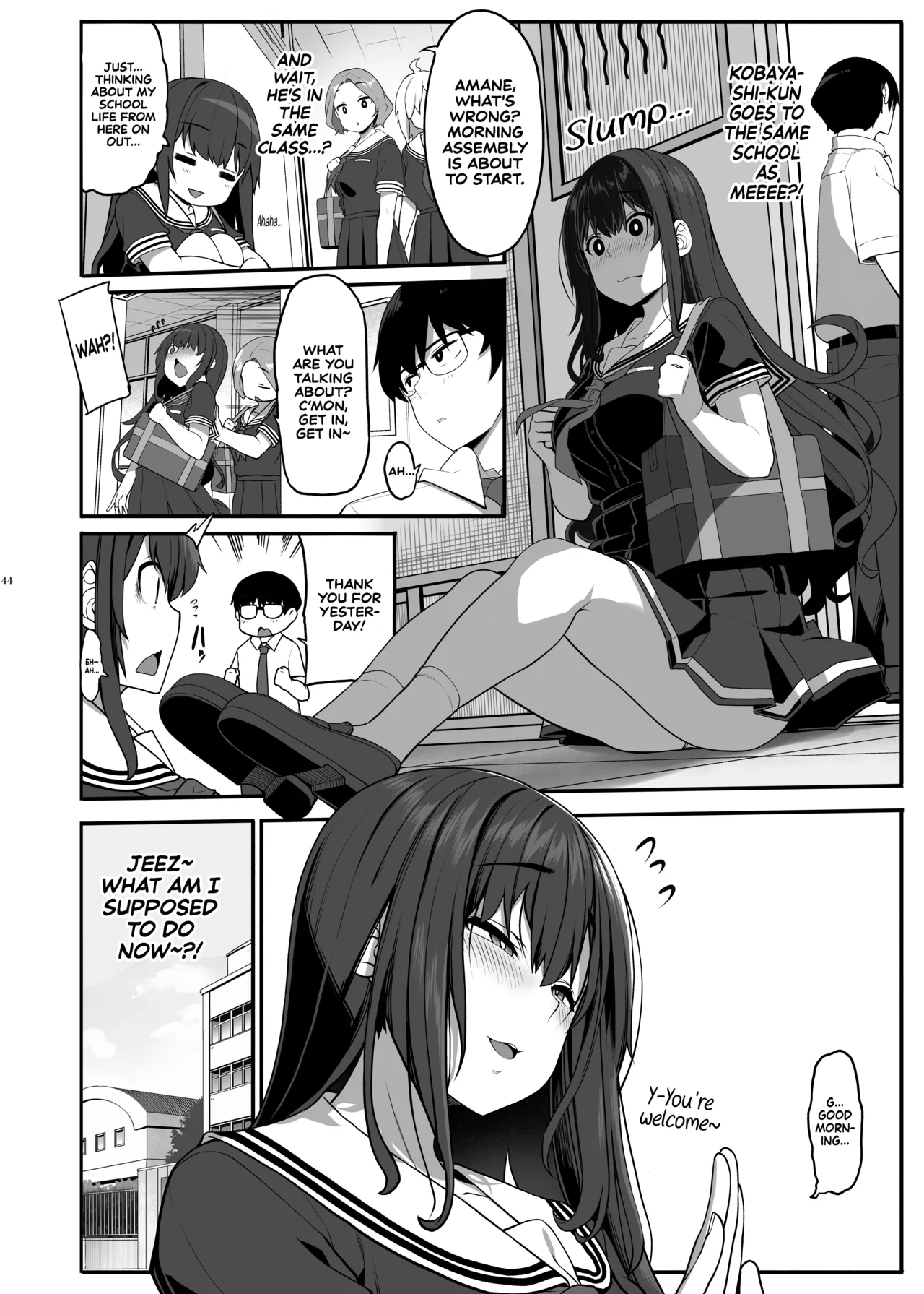 [Kirintei (Kirin Kakeru)]Ayatsuki Amane wa Sugao o Kakushite Koi o Suru | Ayatsuki Amane Hides Her True Self to Fall in Love[English] [Castle TL] [Digital] Page 43