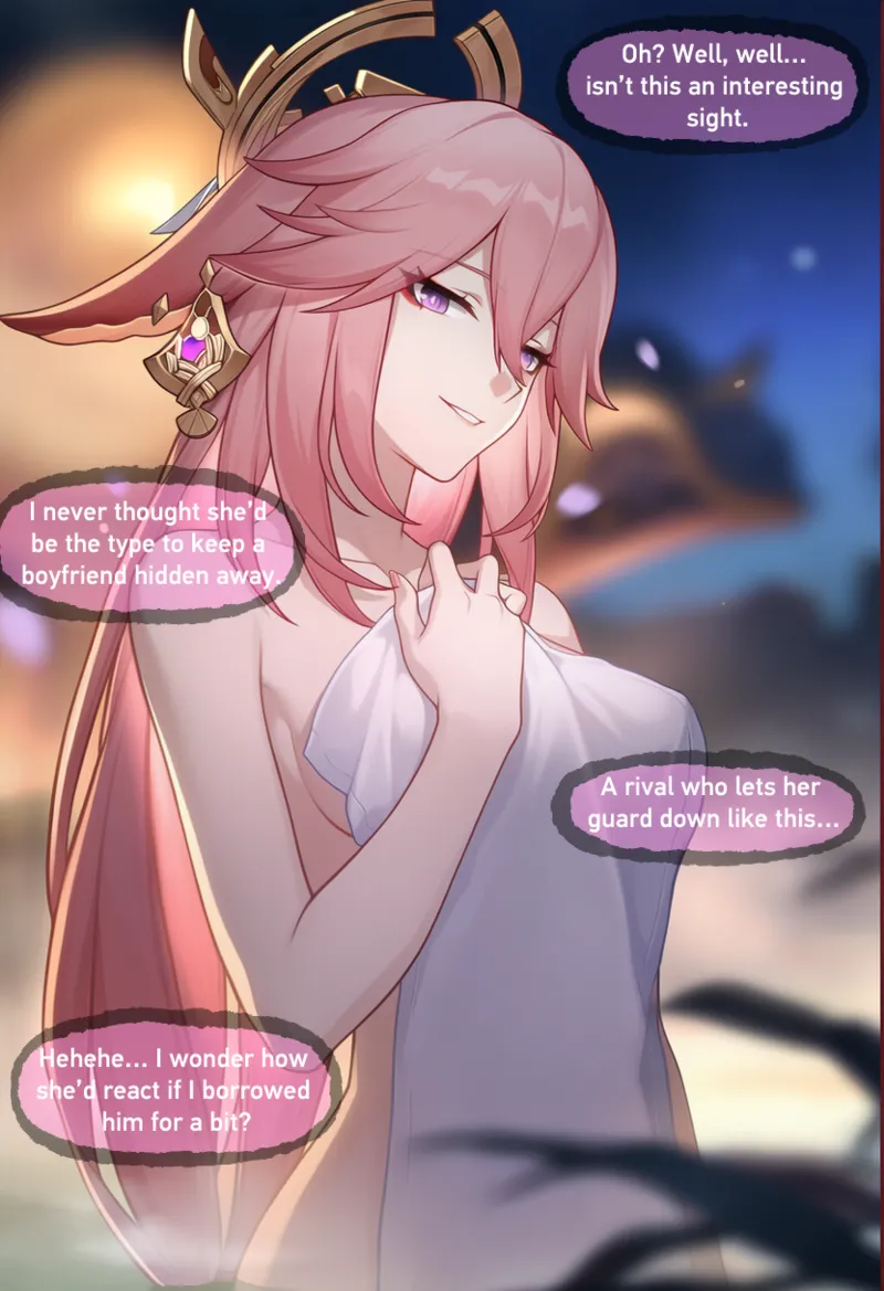 [Isterya]Yae Miko Onsen[English] [AI Generated] Page 7