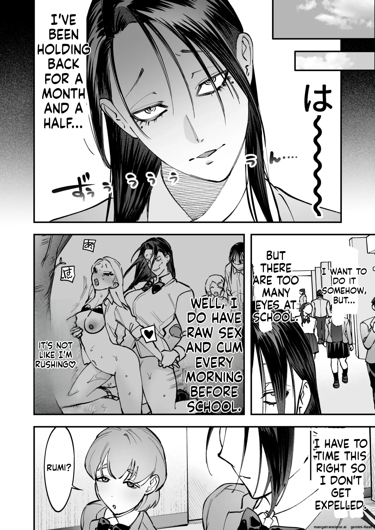 [Tosha Pink (Chimeda)]Haetate Futanari Haru, Kaitsuu-chuu.[English] Page 38