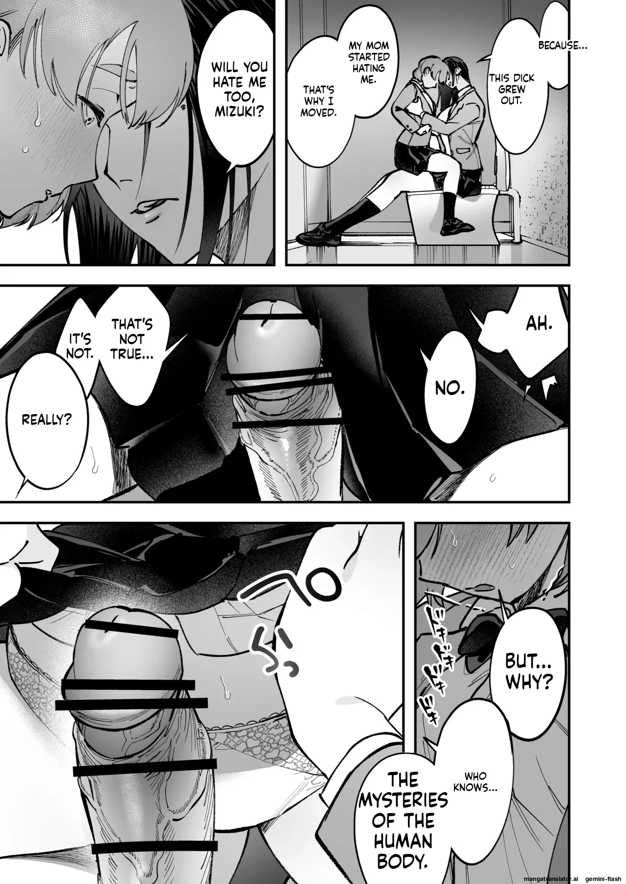 [Tosha Pink (Chimeda)]Haetate Futanari Haru, Kaitsuu-chuu.[English] Page 45