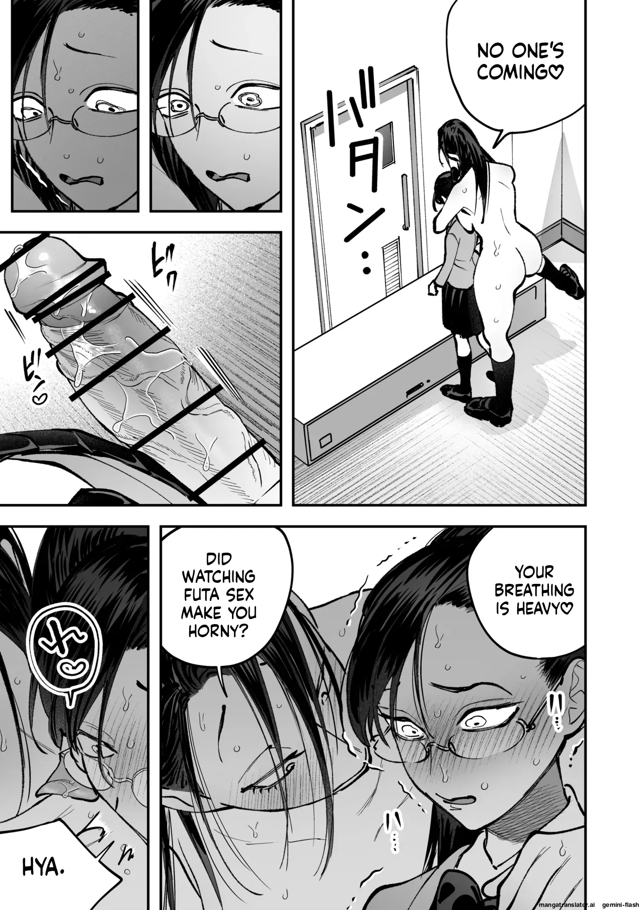 [Tosha Pink (Chimeda)]Haetate Futanari Haru, Kaitsuu-chuu.[English] Page 71