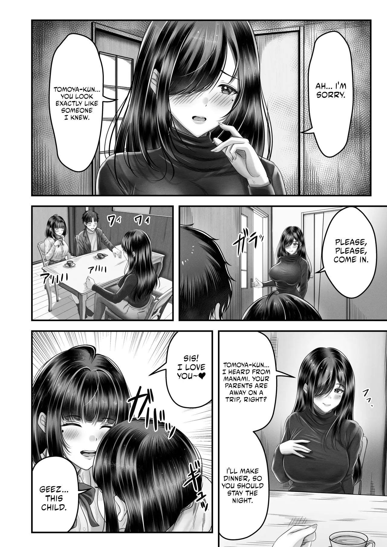 [norino]Sono Toshi no Hanareta Kurokami Shimai to Omanko Suru Hanashi | Having Sex With A Large Age Gap Black-Haired Sisters[English] [AKOTLs] [Digital] Page 25
