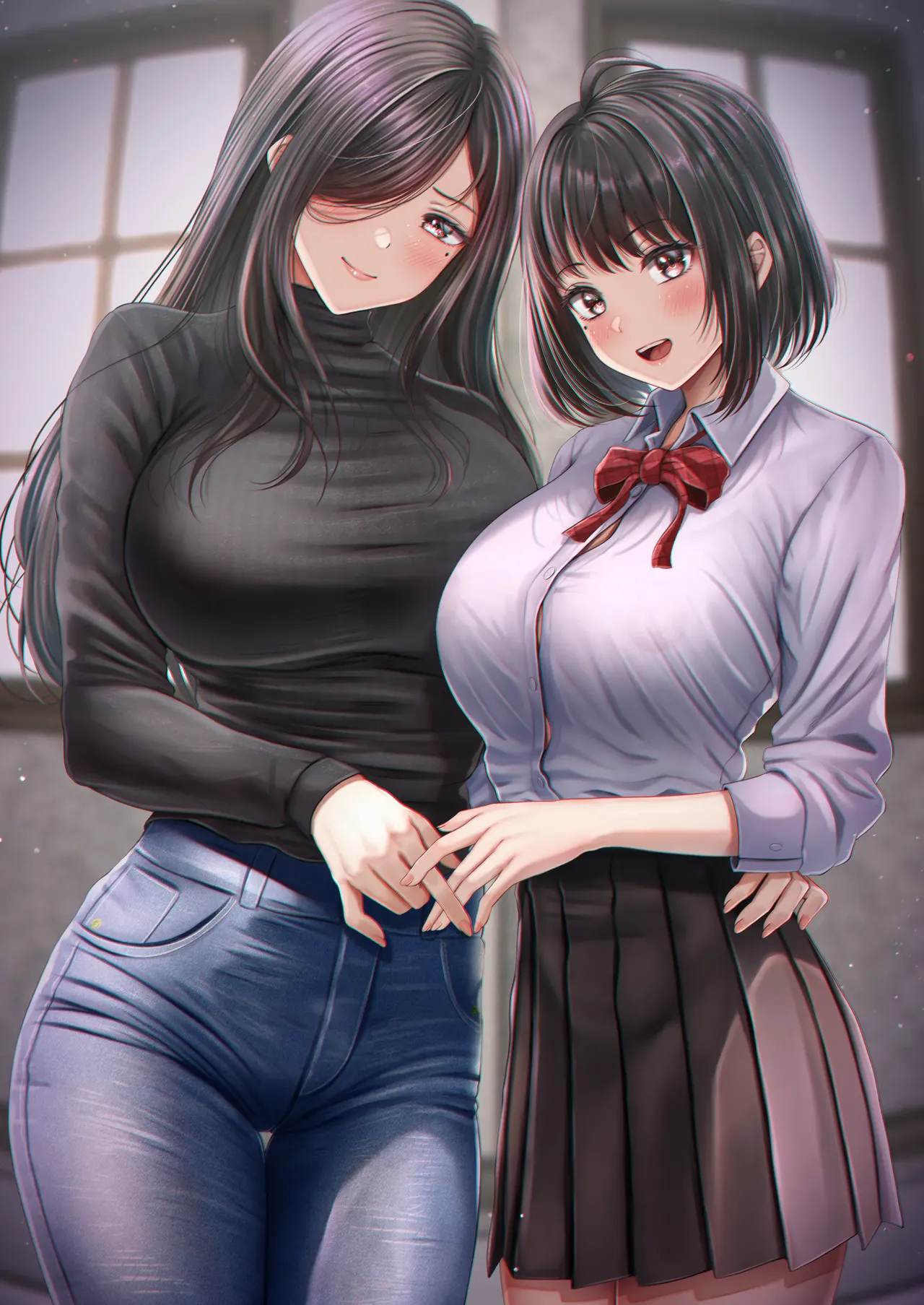 [norino]Sono Toshi no Hanareta Kurokami Shimai to Omanko Suru Hanashi | Having Sex With A Large Age Gap Black-Haired Sisters[English] [AKOTLs] [Digital] Page 38