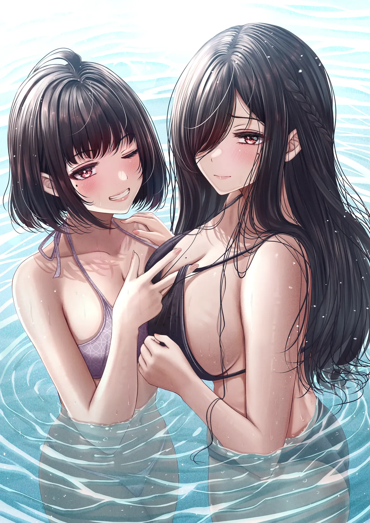[norino]Sono Toshi no Hanareta Kurokami Shimai to Omanko Suru Hanashi | Having Sex With A Large Age Gap Black-Haired Sisters[English] [AKOTLs] [Digital] Page 39
