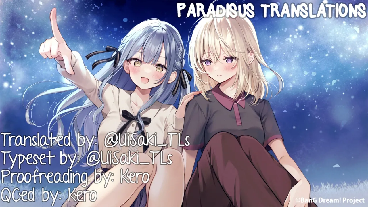 [Paradisus Translations] [Sumi Kichi]I will always be by your side[BanG Dream! Ave Mujica] [English] [Digital] Page 19