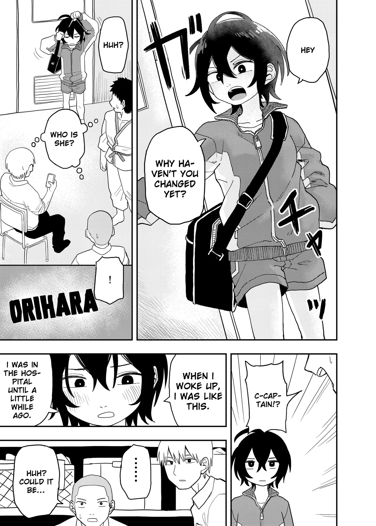 [Kodama Hyakkaten (ONAKA)]Juudoubu Buchou Orihara Makoto ga Onna ni Naru made[English] [Digital] Page 5