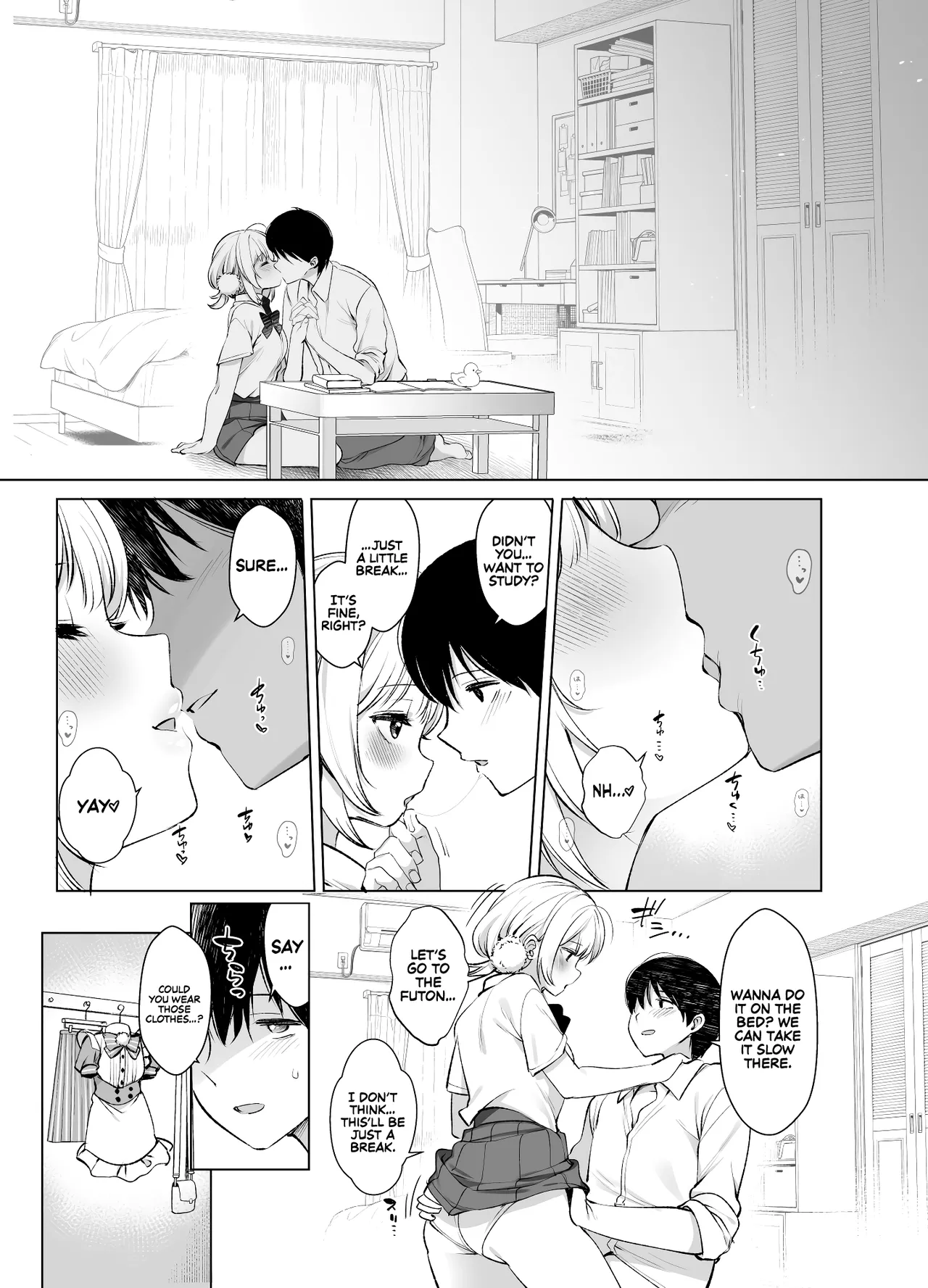 [French letter (Fujisaki Hikari)]Classmate no Idol V o Boku dake no Kanojo? ni Shite Mita | I Made My Idol Classmate My Exclusive Sex Friend(Shigure Ui) [Digital] [English] [Rirare Translation] Page 12
