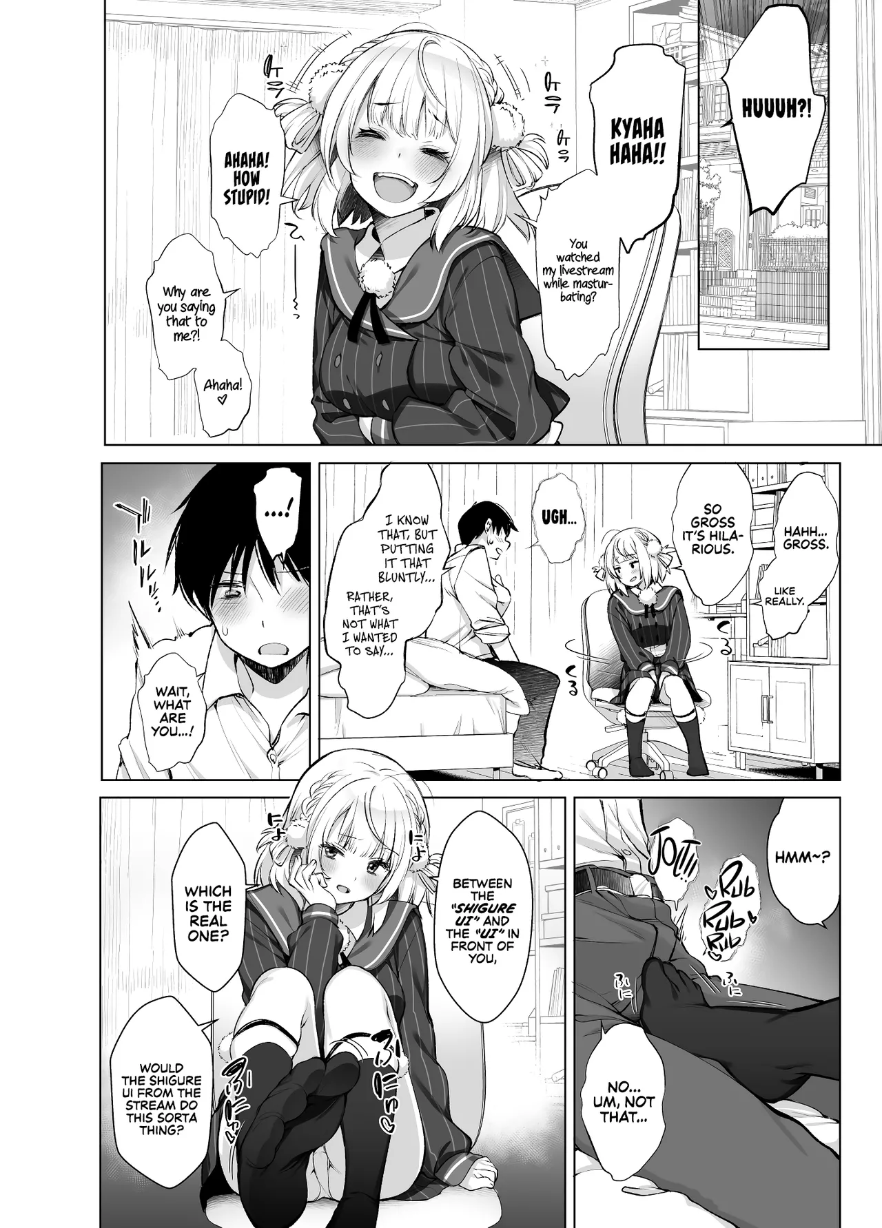 [French letter (Fujisaki Hikari)]Classmate no Idol V o Boku dake no Kanojo? ni Shite Mita | I Made My Idol Classmate My Exclusive Sex Friend(Shigure Ui) [Digital] [English] [Rirare Translation] Page 19