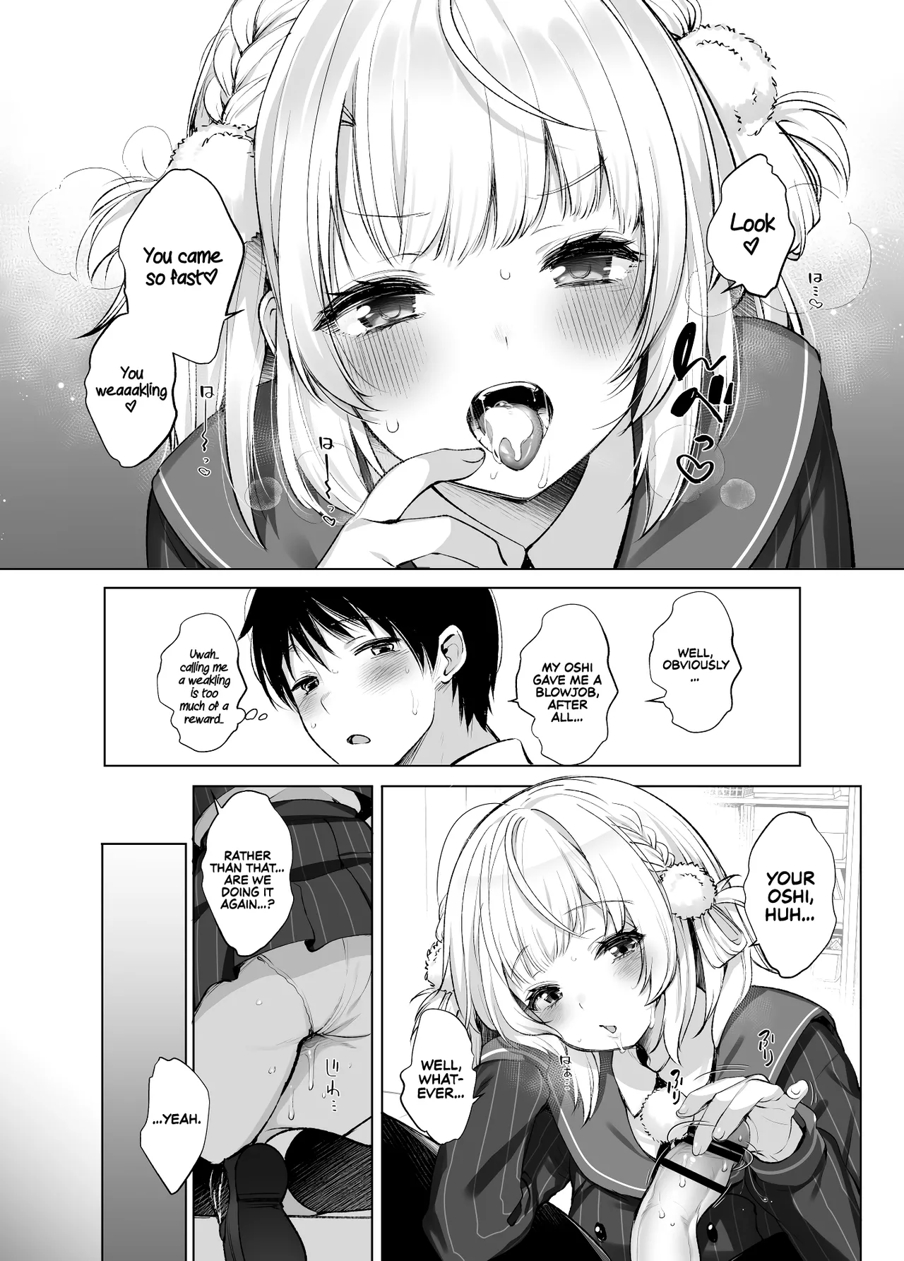 [French letter (Fujisaki Hikari)]Classmate no Idol V o Boku dake no Kanojo? ni Shite Mita | I Made My Idol Classmate My Exclusive Sex Friend(Shigure Ui) [Digital] [English] [Rirare Translation] Page 23