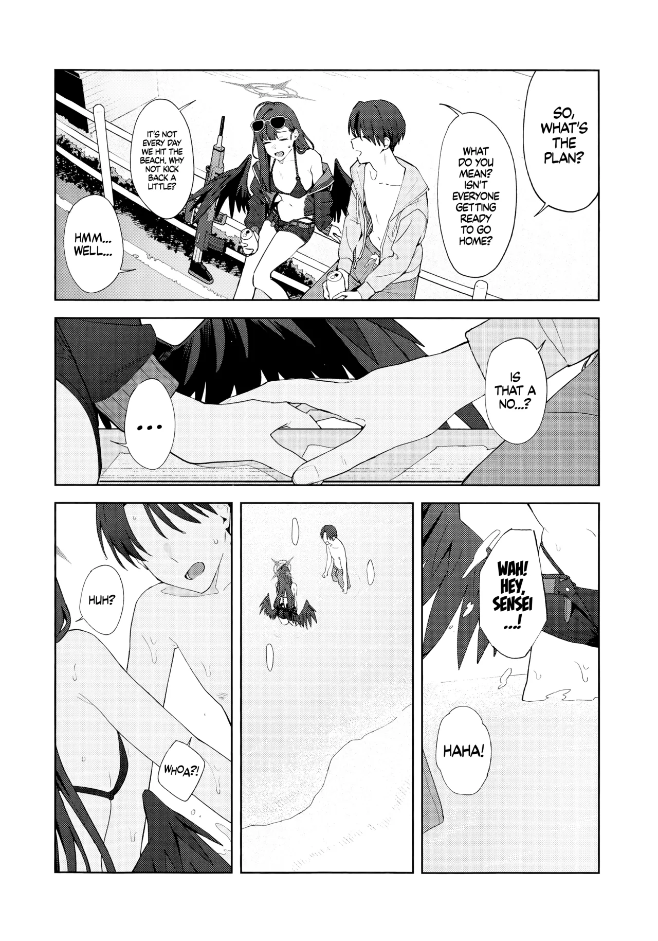 (C107) [Titano-makhia (Mikaduchi)]Summer Night Retreat(Blue Archive) [English] [Getter Senseis] Page 13
