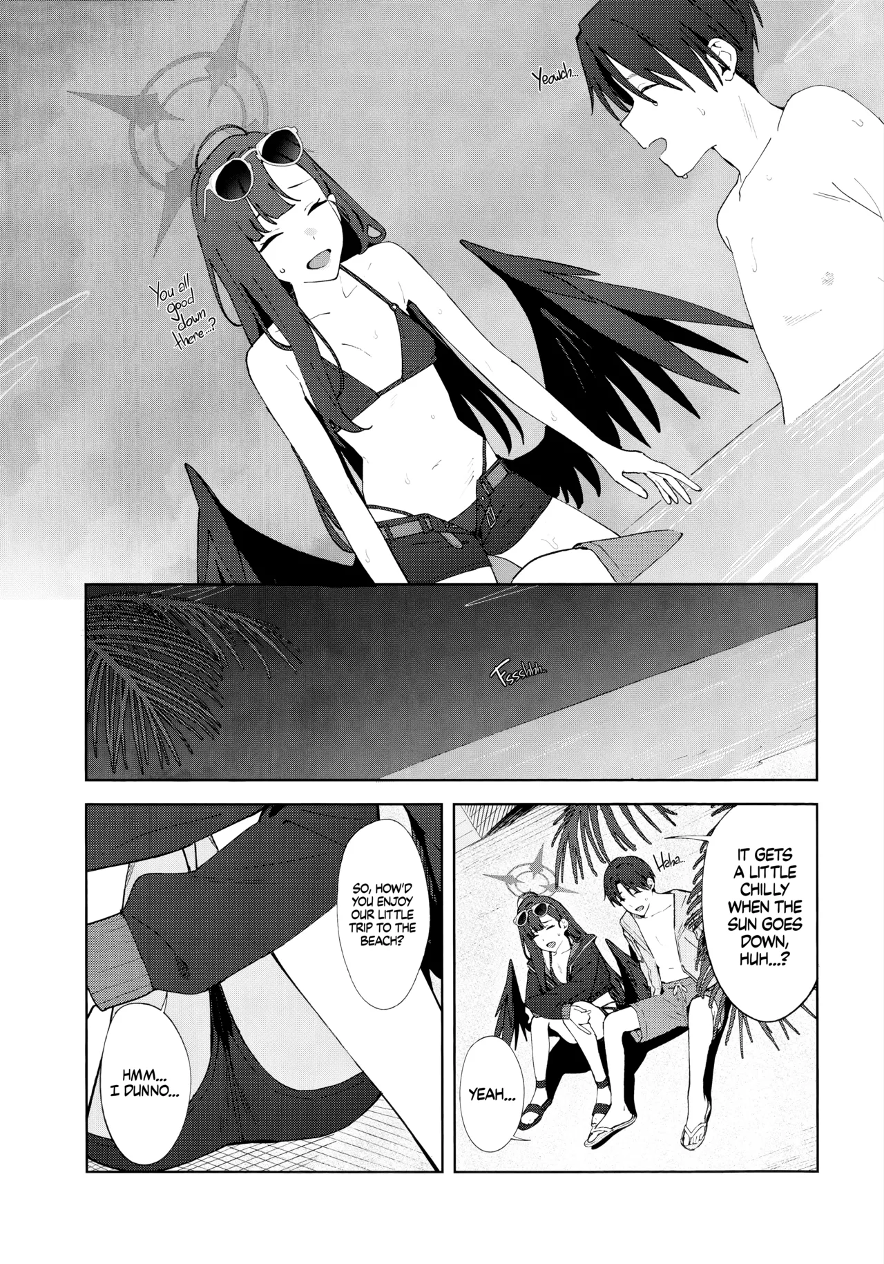 (C107) [Titano-makhia (Mikaduchi)]Summer Night Retreat(Blue Archive) [English] [Getter Senseis] Page 14