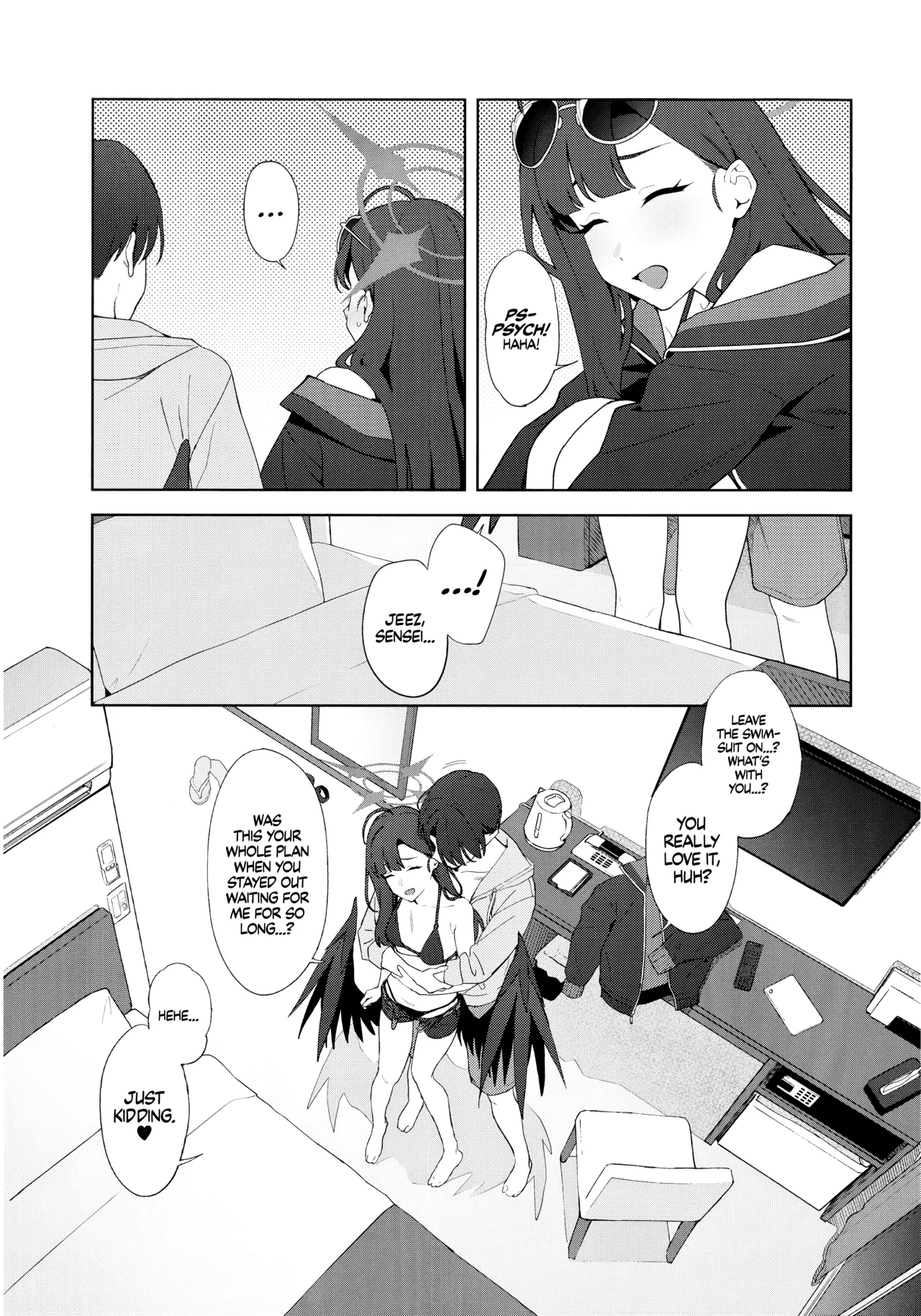 (C107) [Titano-makhia (Mikaduchi)]Summer Night Retreat(Blue Archive) [English] [Getter Senseis] Page 16