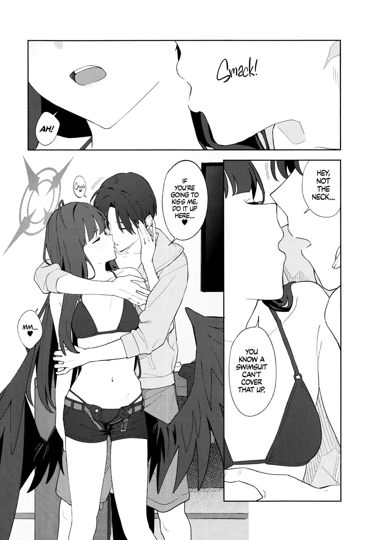(C107) [Titano-makhia (Mikaduchi)]Summer Night Retreat(Blue Archive) [English] [Getter Senseis] Page 17