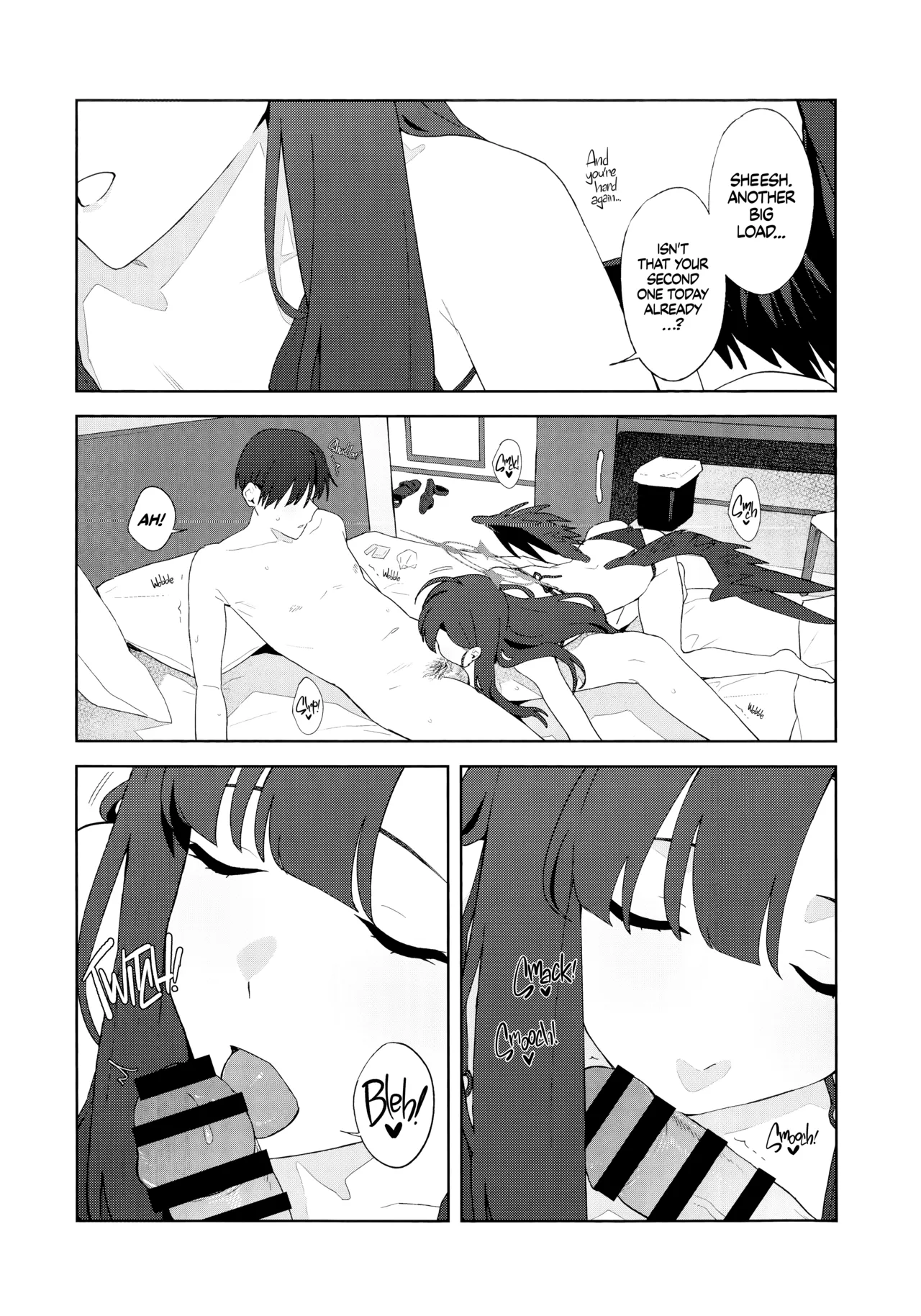 (C107) [Titano-makhia (Mikaduchi)]Summer Night Retreat(Blue Archive) [English] [Getter Senseis] Page 32