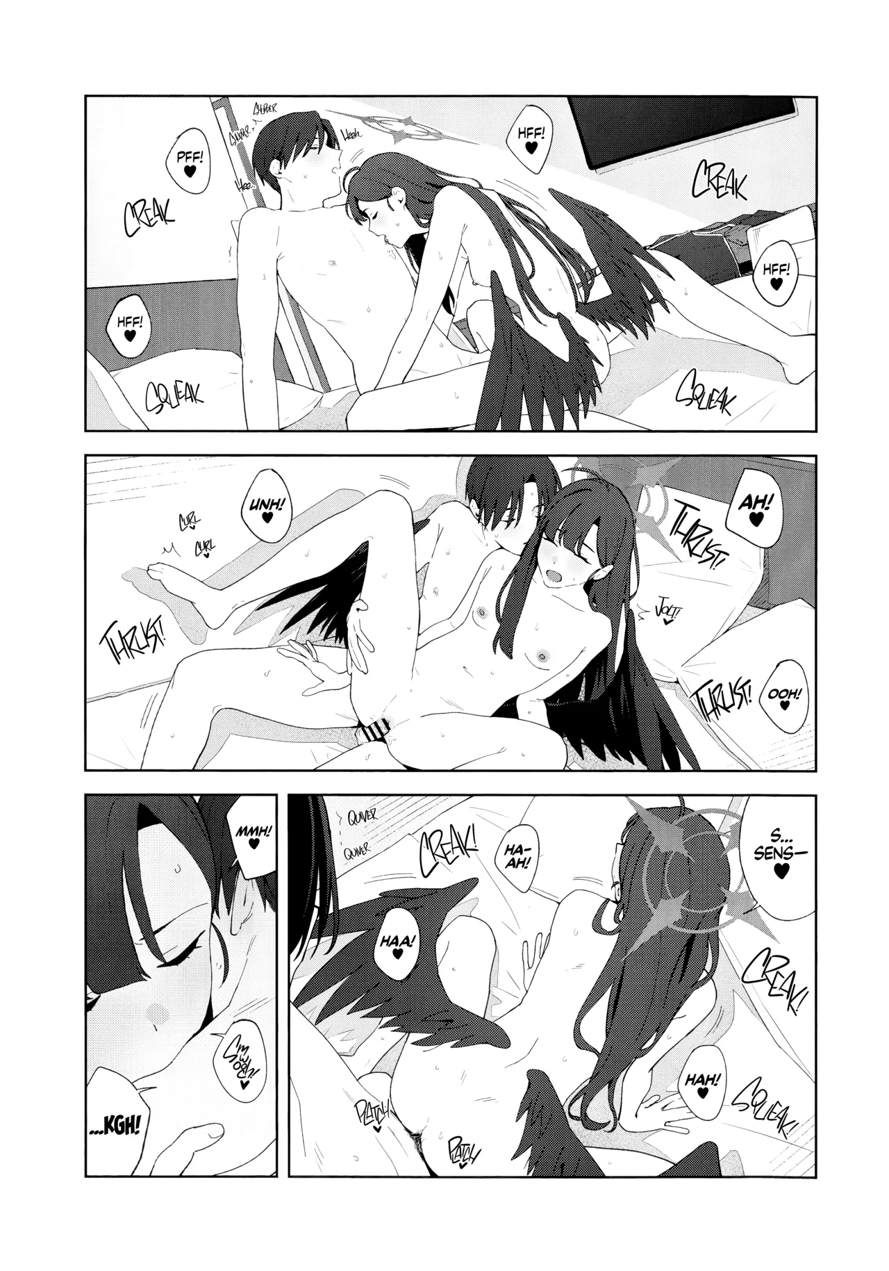 (C107) [Titano-makhia (Mikaduchi)]Summer Night Retreat(Blue Archive) [English] [Getter Senseis] Page 38