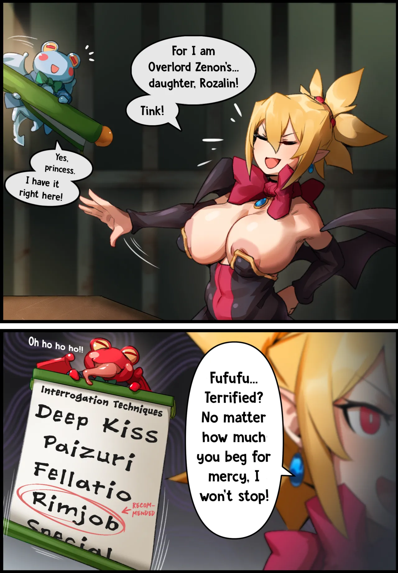 [Kunaboto]Rozalin (21 years) Interrogation(Disgaea) [English] Page 2