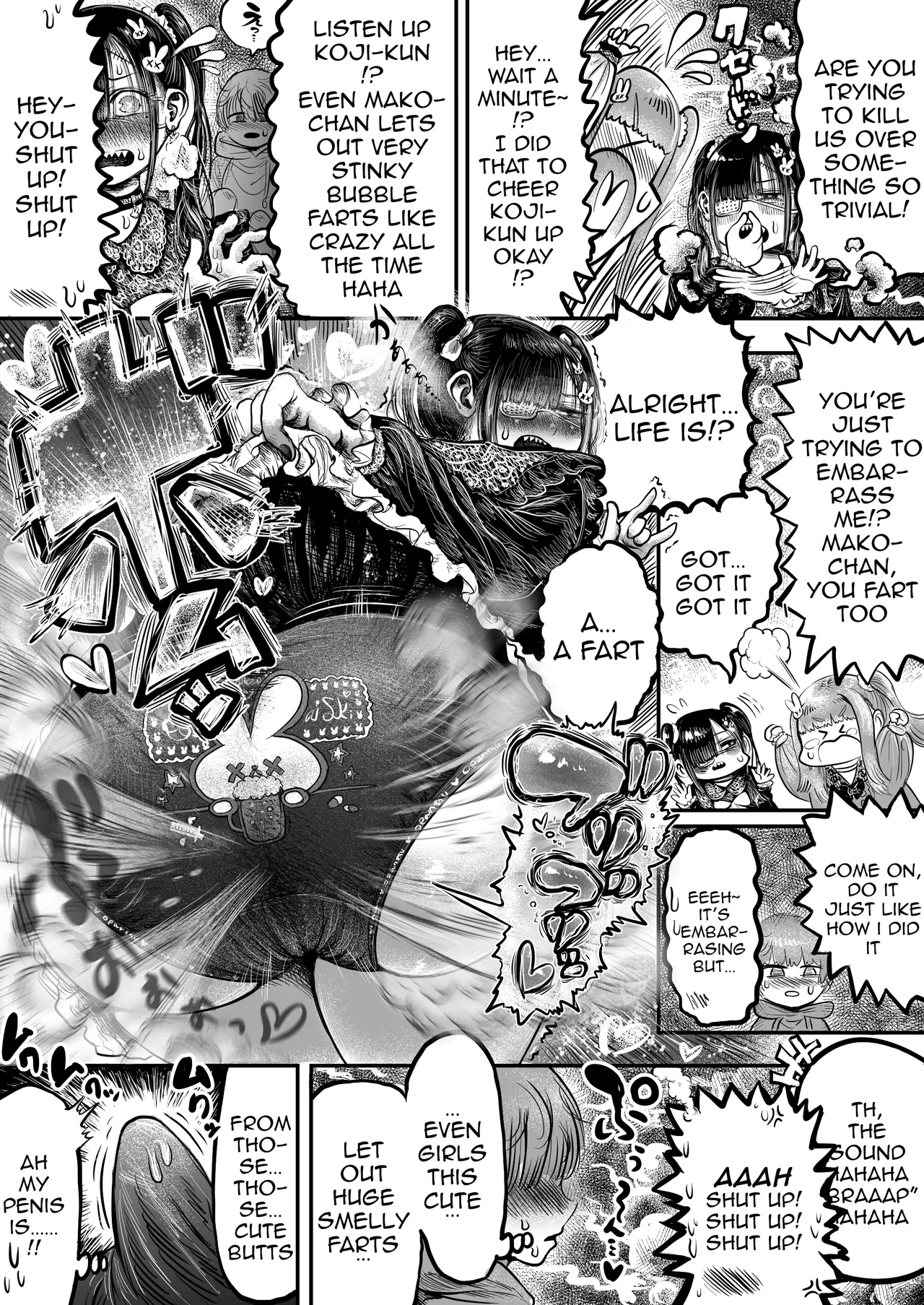 [amagushinounkoyasan (amagushi)]The Three Great Hells of Perverted Older Girls and A Young Boy[English] [Digital] Page 5