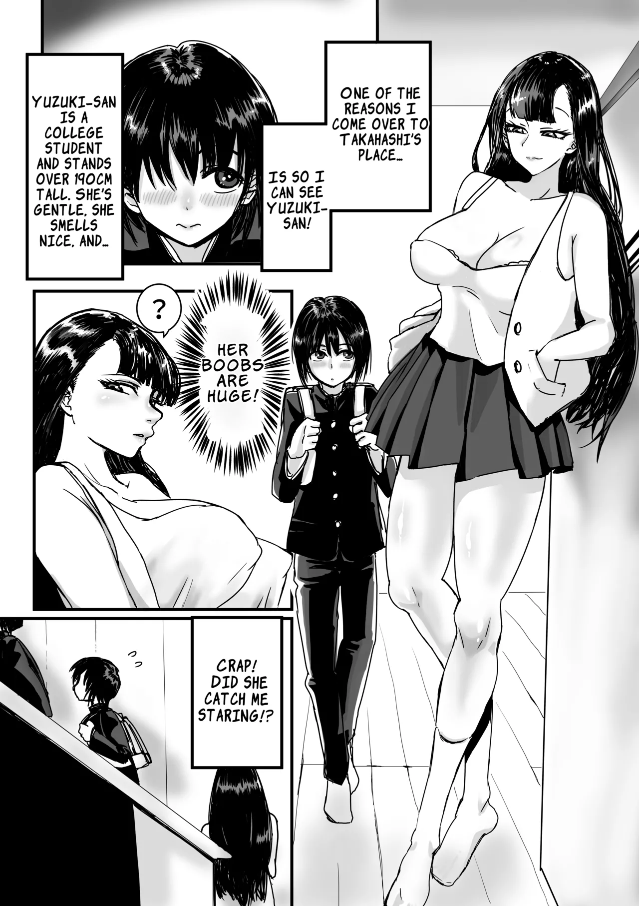 [Amagyappa (Amane-san)]Tomodachin-chi no Dekkai Onee-chan | My Friend’s Huge Big Sis[English] [LKK•Scans] Page 3