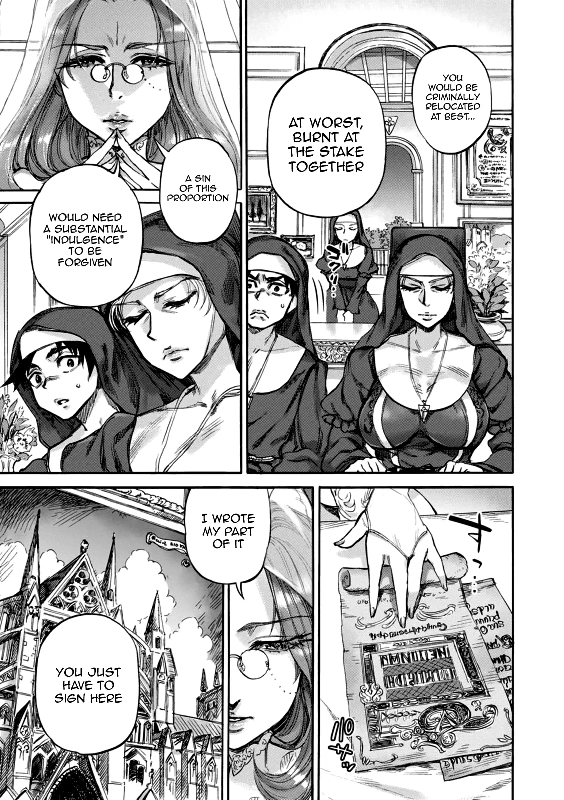[Ameyama Denshin]Seiinbo Birgitta - Holy lewd mother Birgitta[English] {Doujins.com} [Digital] Page 102