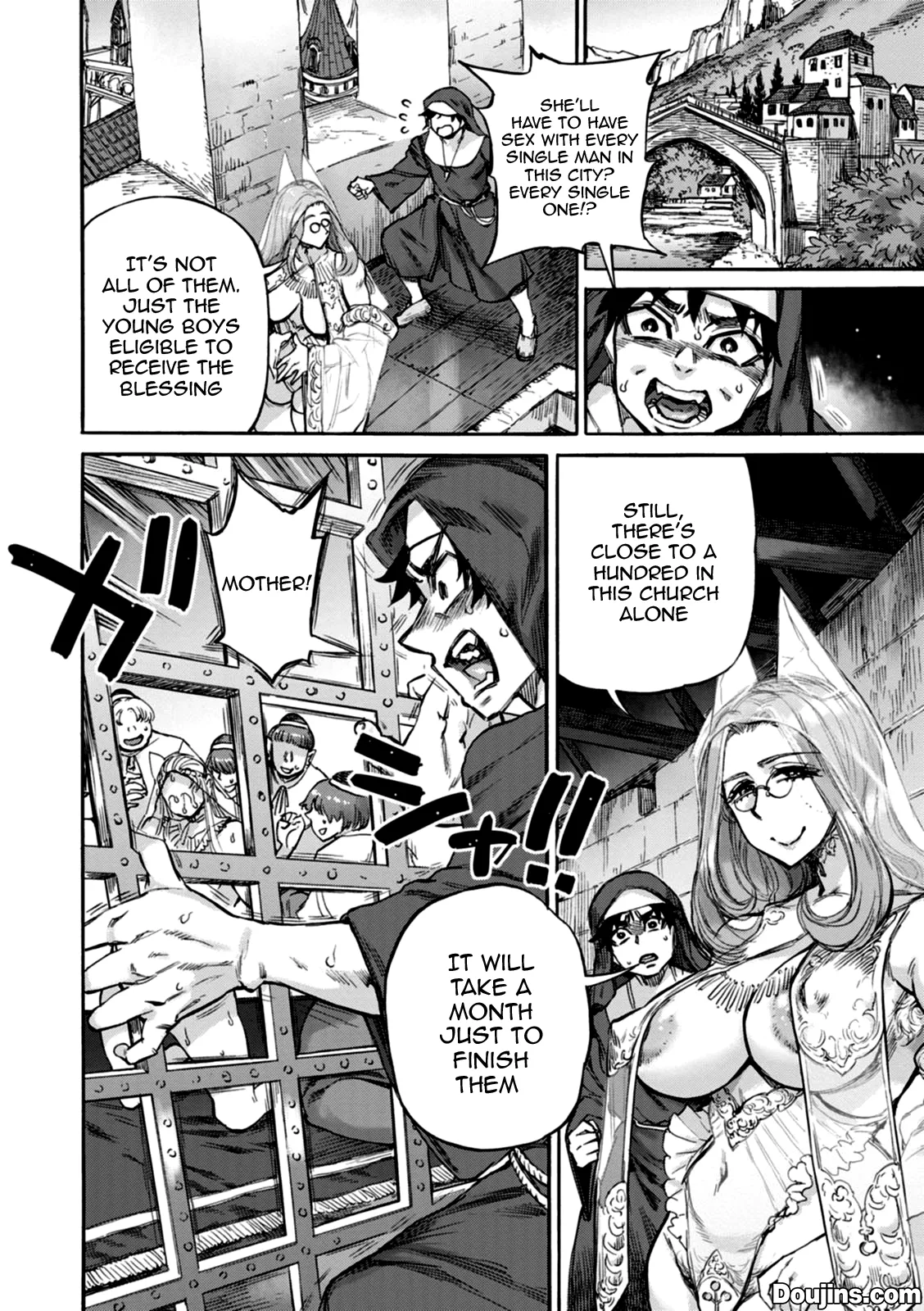 [Ameyama Denshin]Seiinbo Birgitta - Holy lewd mother Birgitta[English] {Doujins.com} [Digital] Page 107
