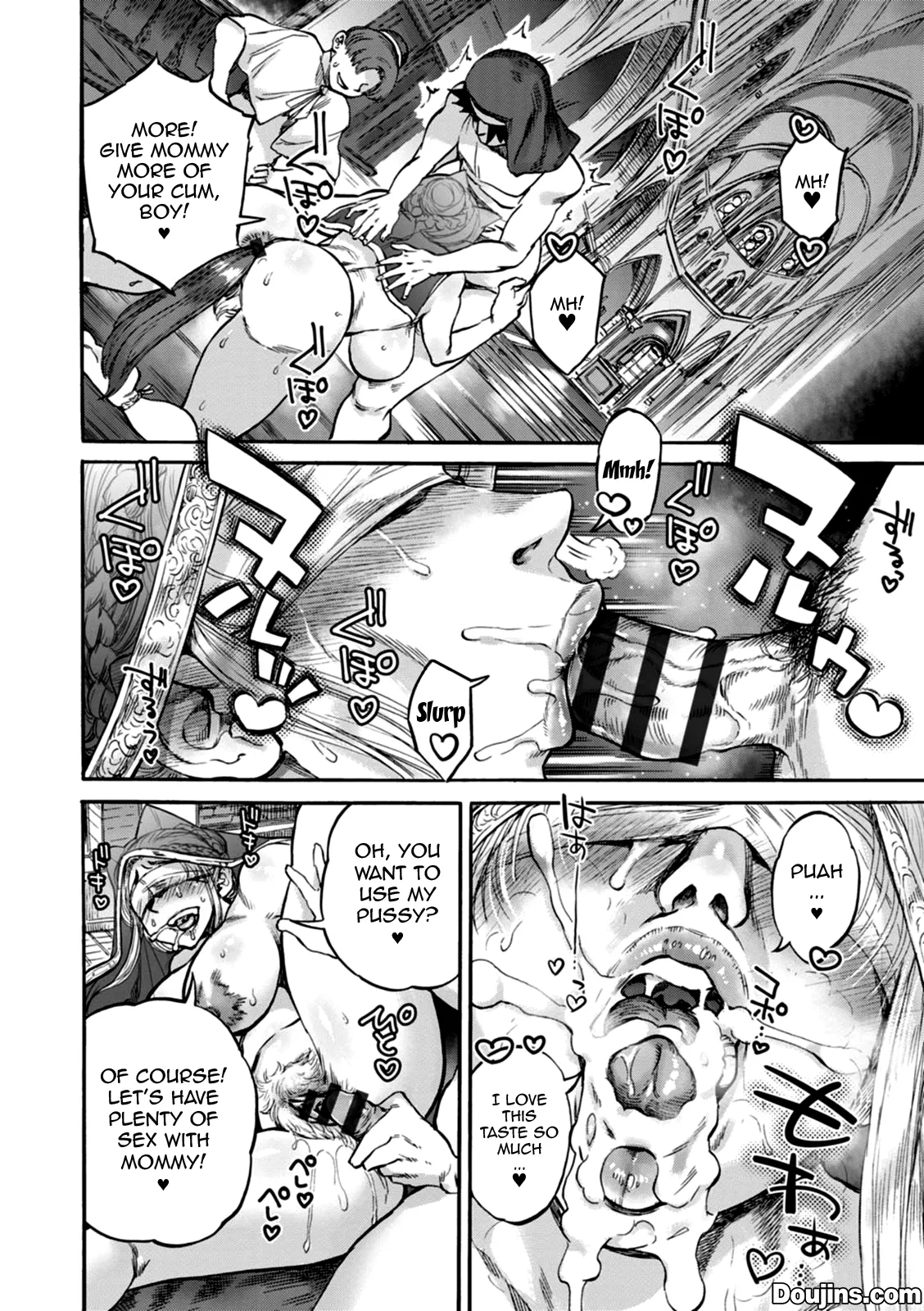 [Ameyama Denshin]Seiinbo Birgitta - Holy lewd mother Birgitta[English] {Doujins.com} [Digital] Page 134