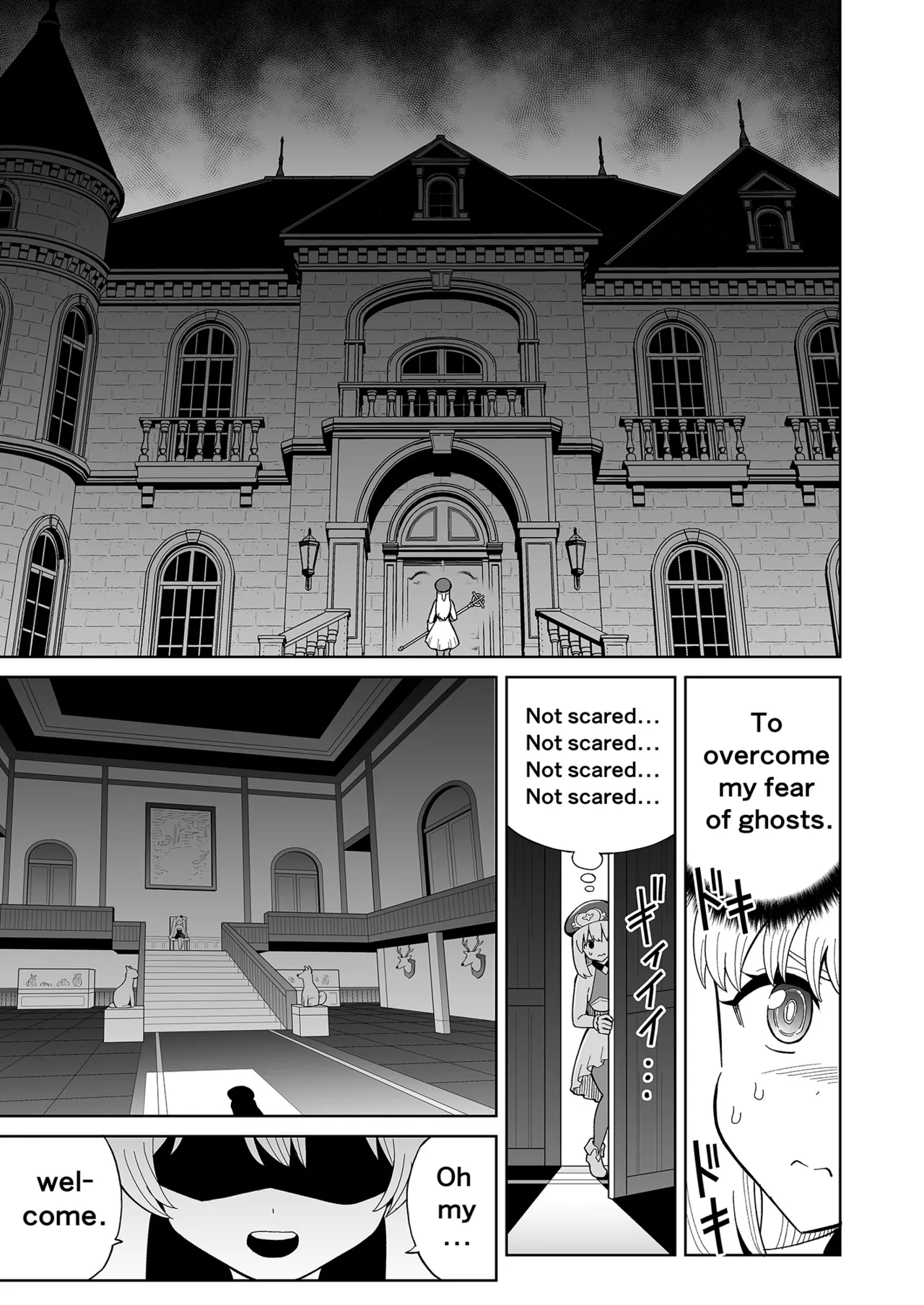 [Hitsumabushi]Futanari Priest Clarice to Akuryoukan | Futanari Priest Clarice and Phantom Masion[English] Page 4